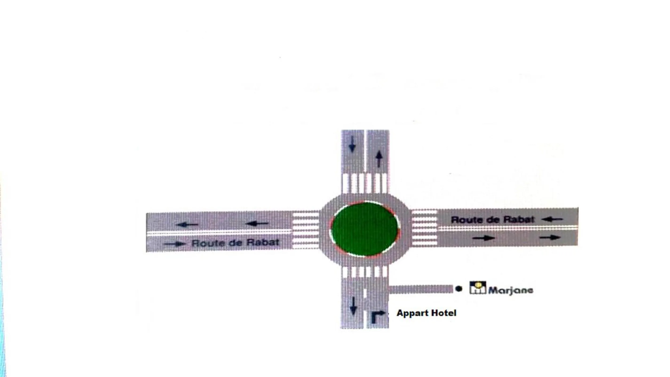 Off site in Appart Hotel Tanger Paname