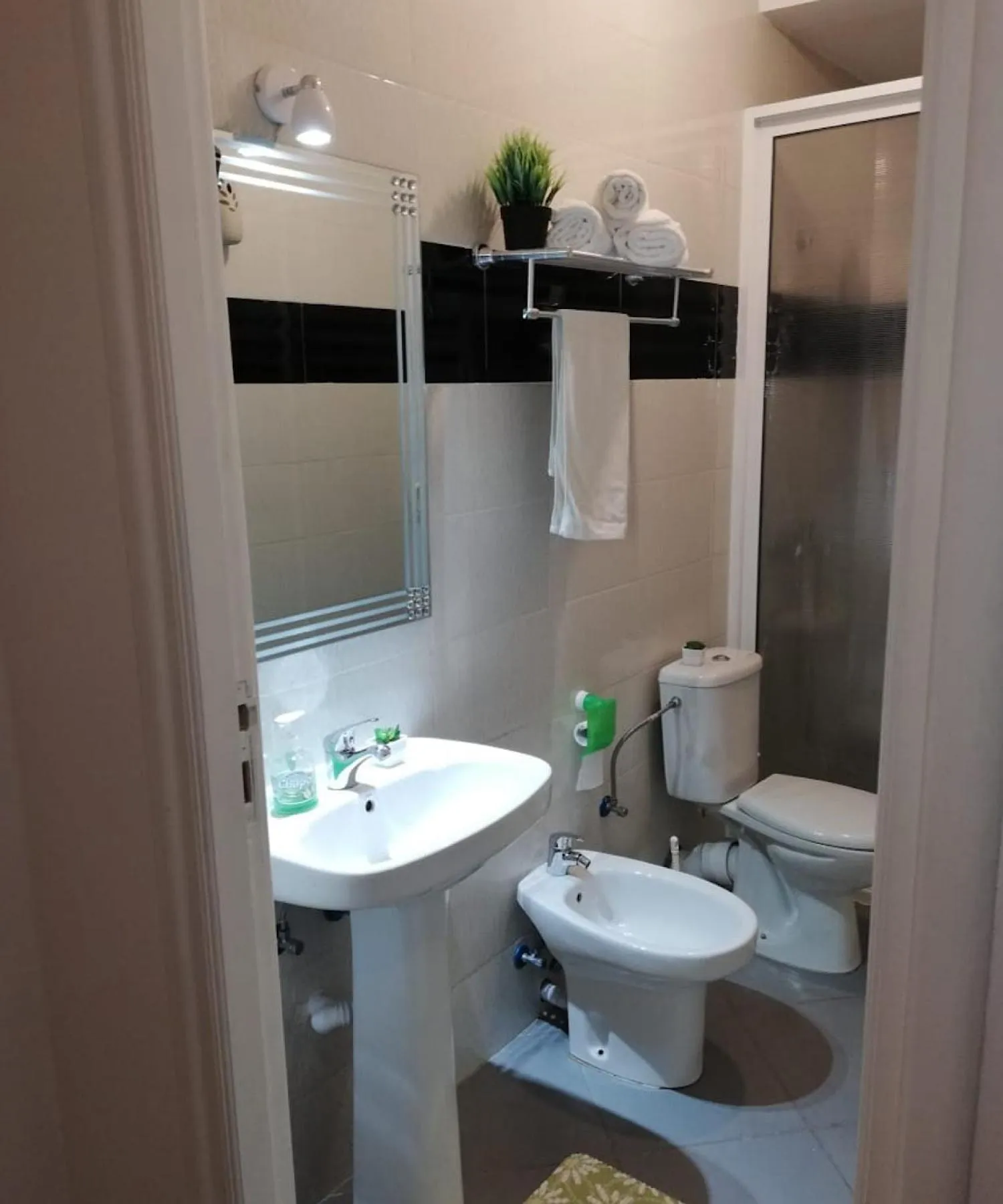 Bathroom in Appart Hotel Tanger Paname