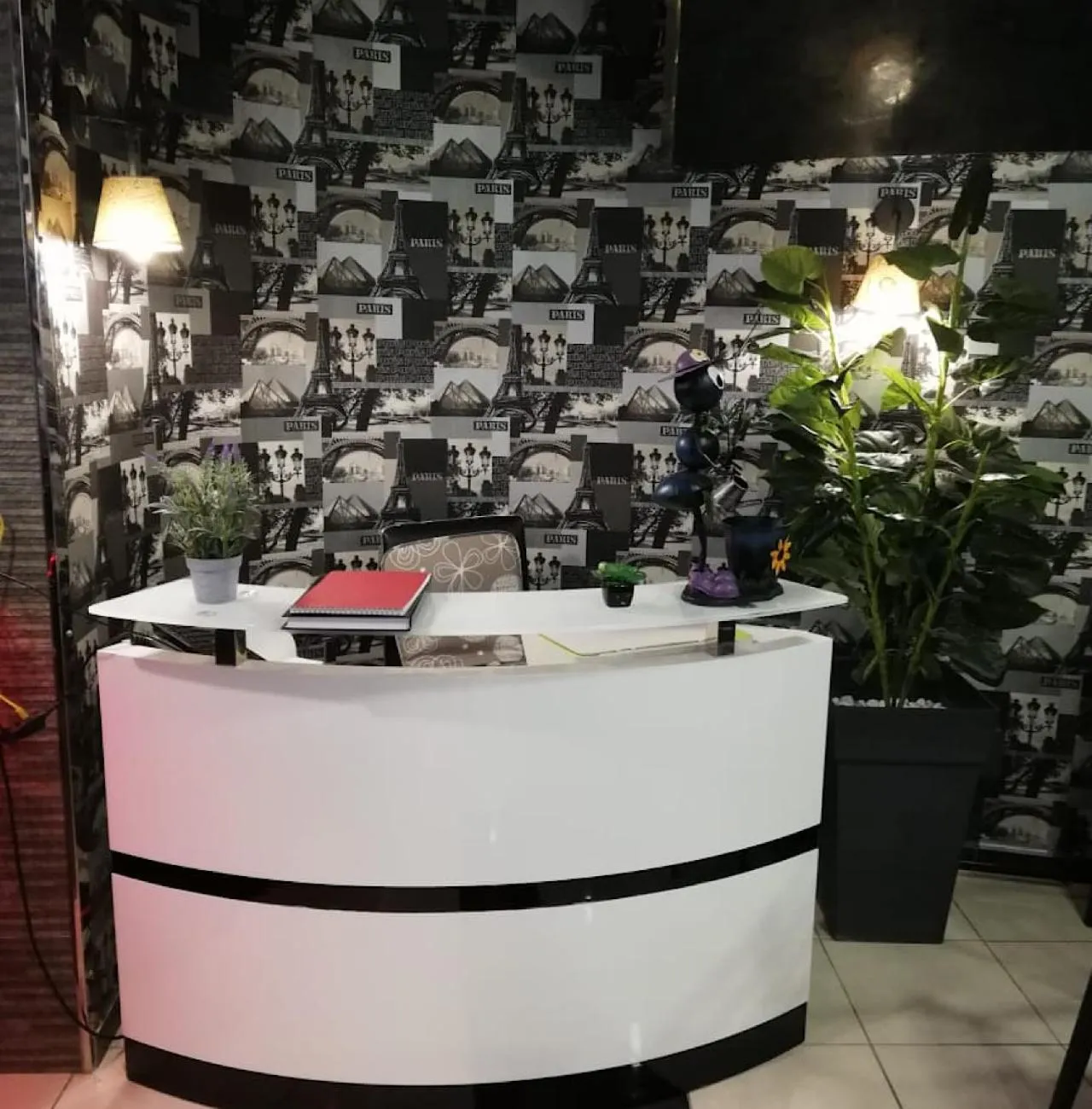 Lobby or reception in Appart Hotel Tanger Paname