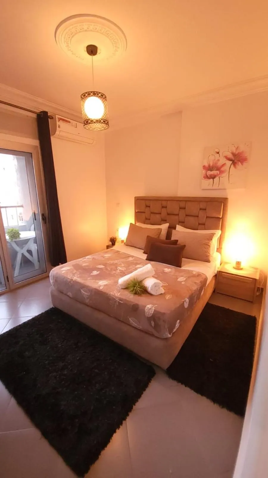 Bedroom, Bed in Appart Hotel Tanger Paname