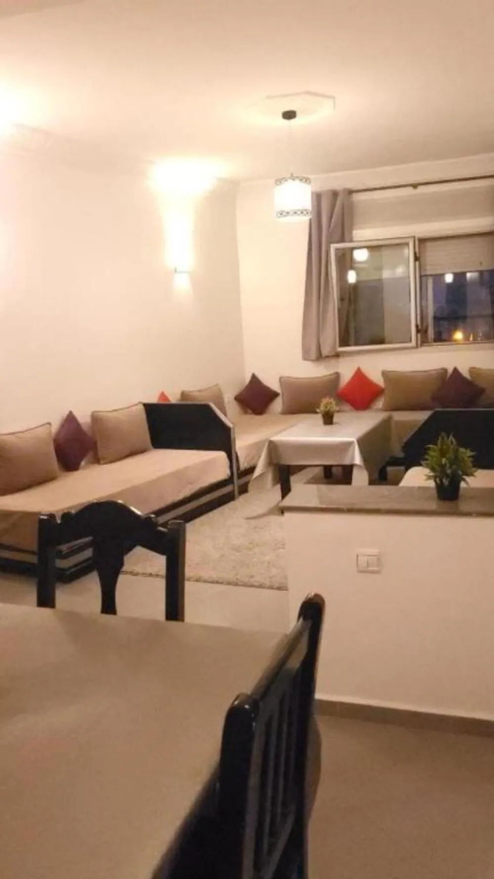 Living room in Appart Hotel Tanger Paname