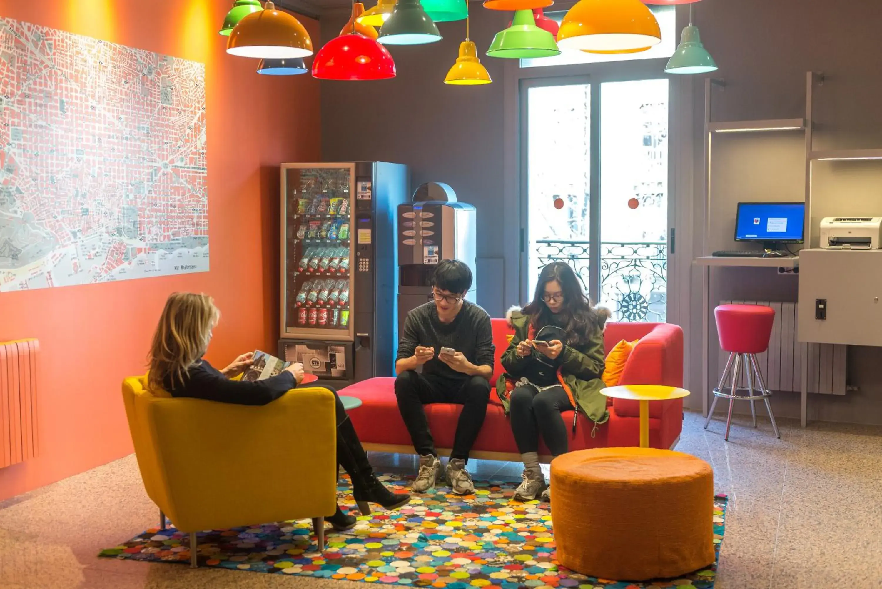 Lobby or reception in Hostal Benidorm Lobby or reception in Hostal Benidorm