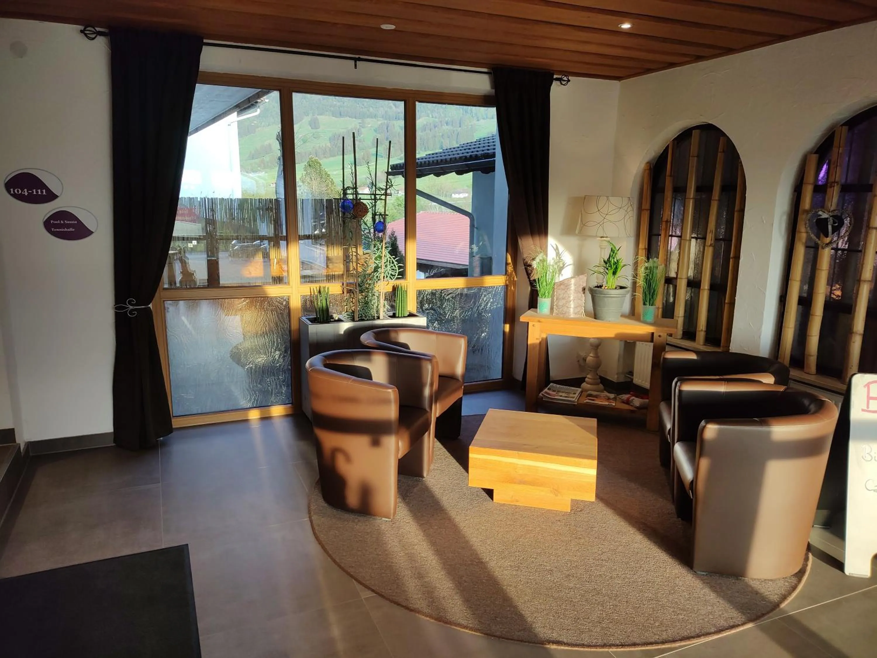 Lobby or reception in Hotel Sonnenbichl