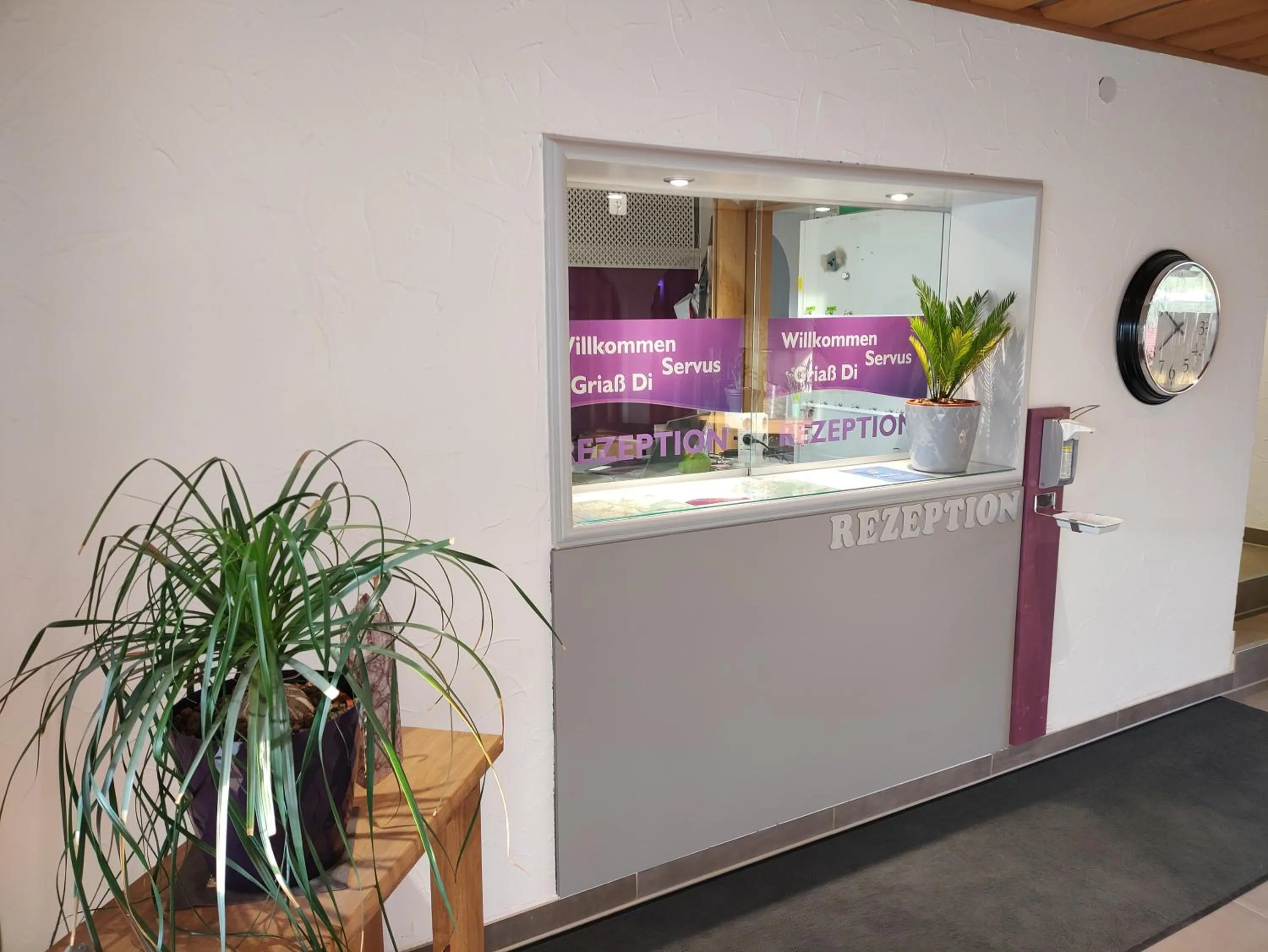 Lobby or reception in Hotel Sonnenbichl