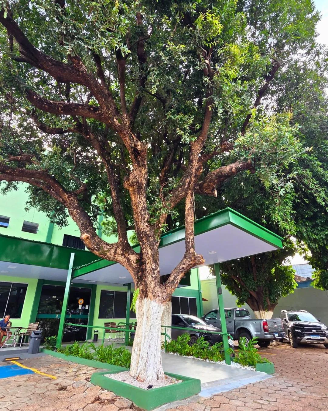 Facade/entrance in Bandeirantes Hotel