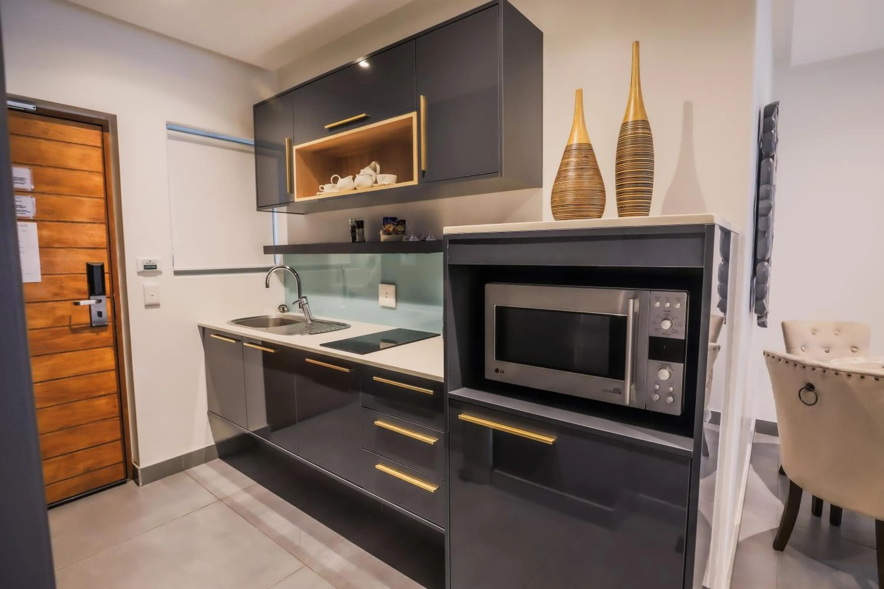 Kitchen or kitchenette in Atlantic Affair Boutique Hotel