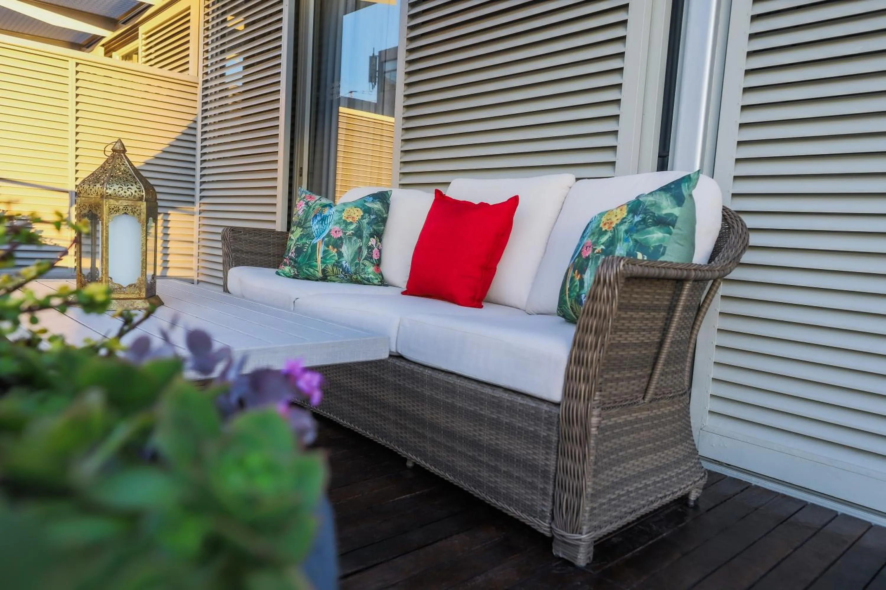 Bed in Atlantic Affair Boutique Hotel