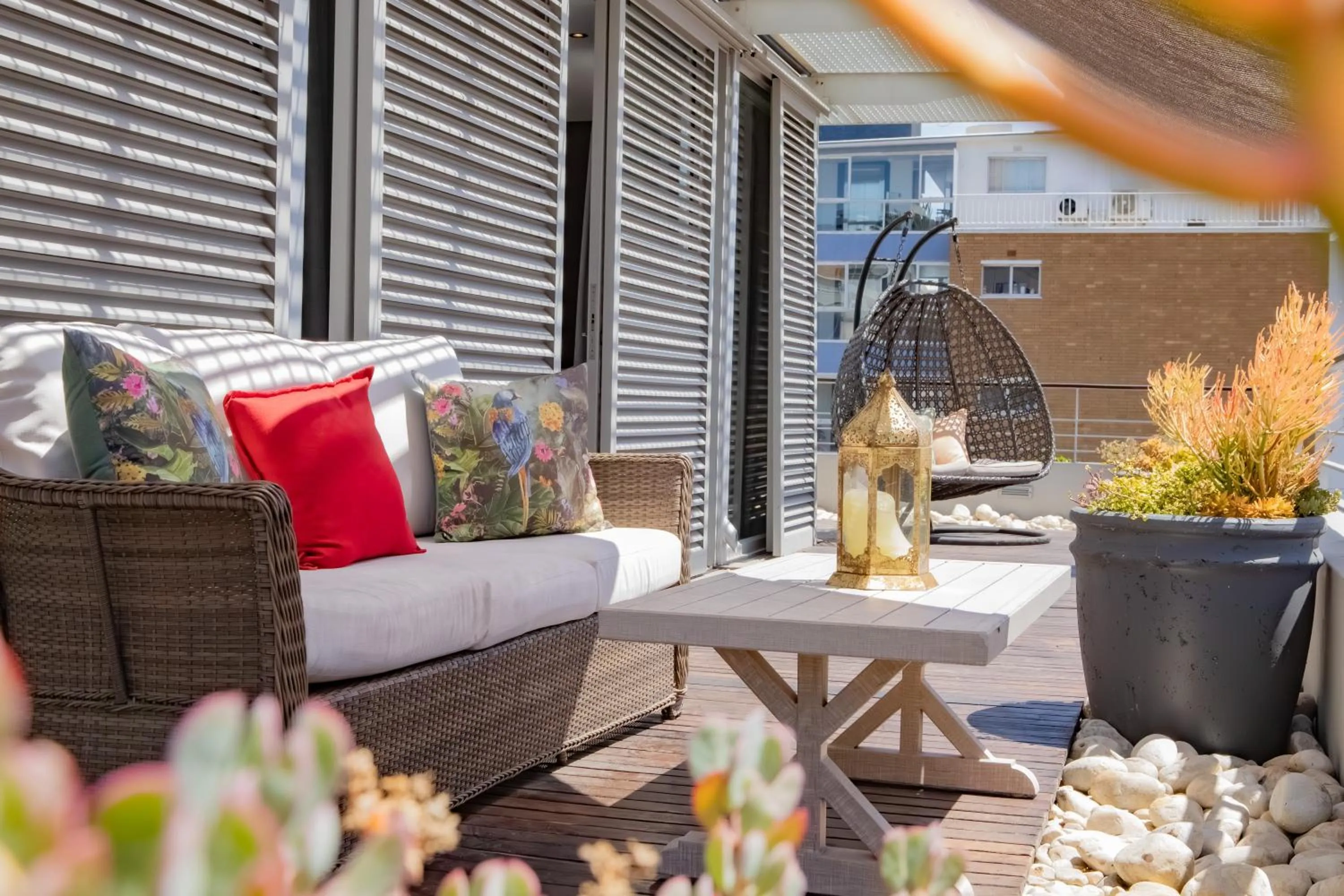 Patio in Atlantic Affair Boutique Hotel