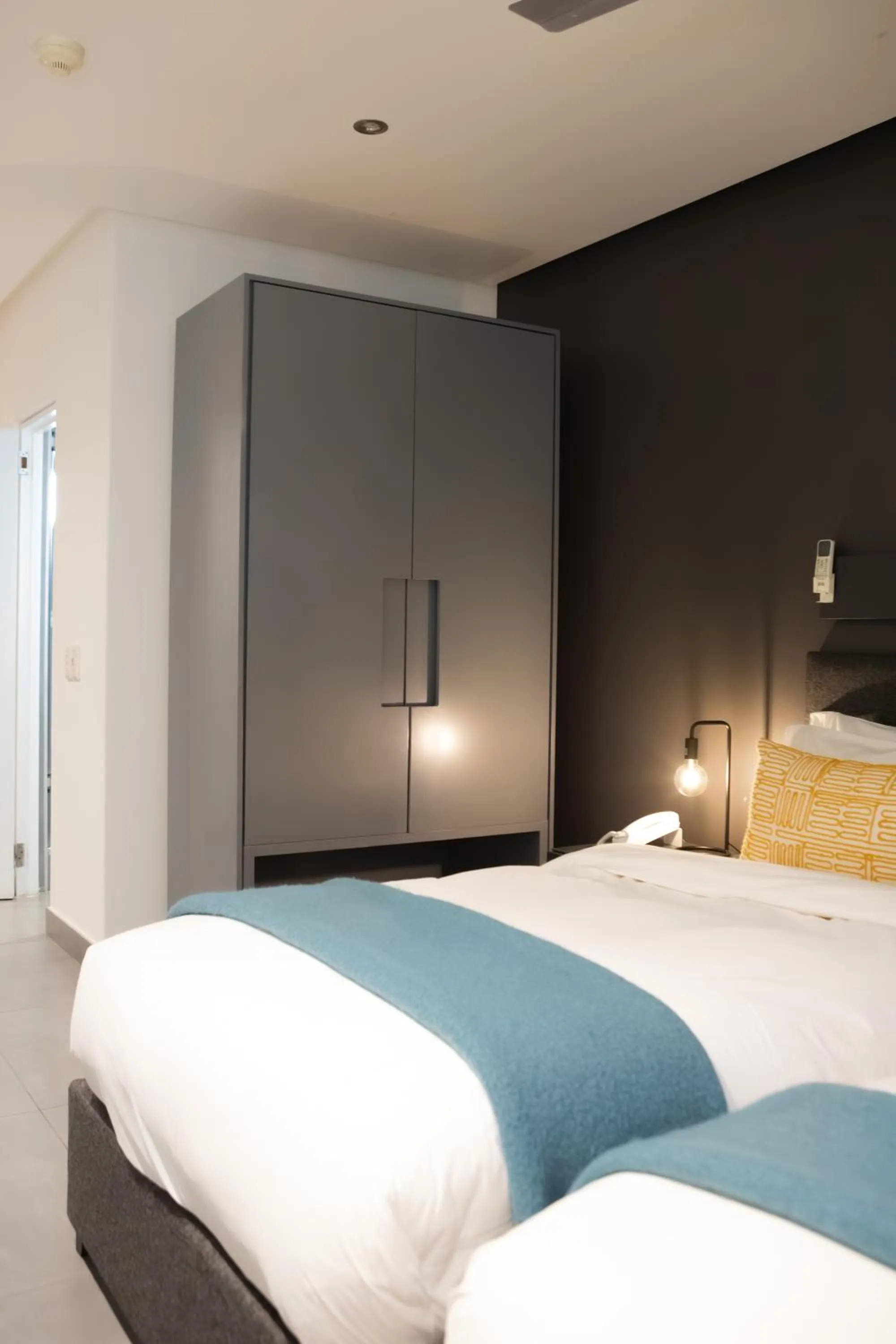 Bed in Atlantic Affair Boutique Hotel