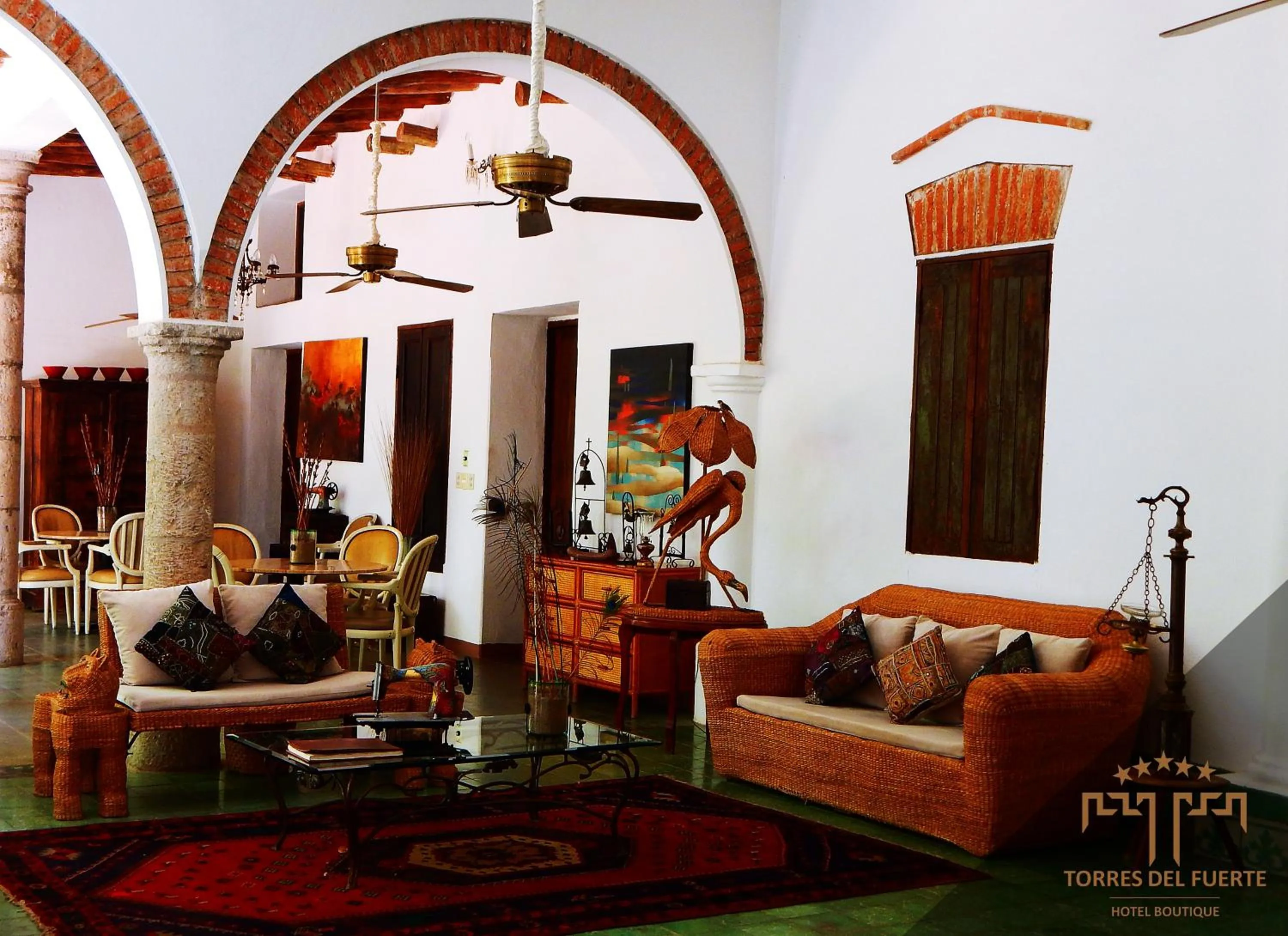 Lobby or reception in Hotel Torres Del Fuerte