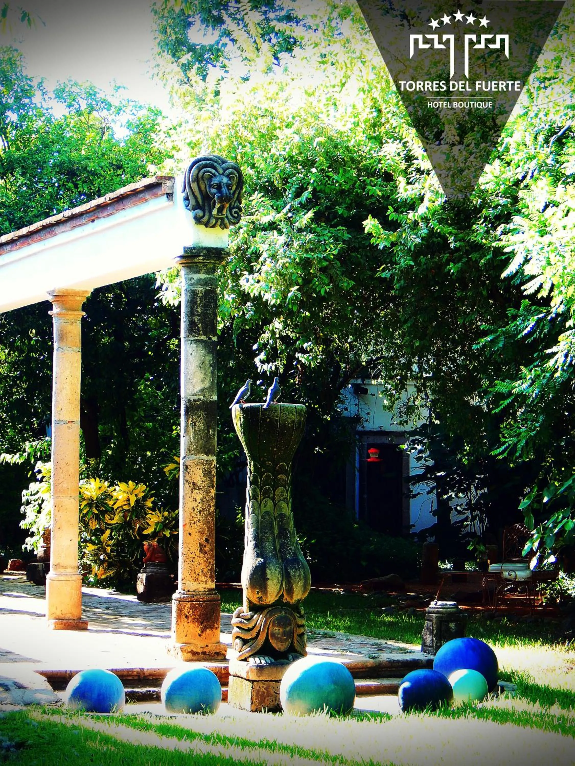 Garden in Hotel Torres Del Fuerte