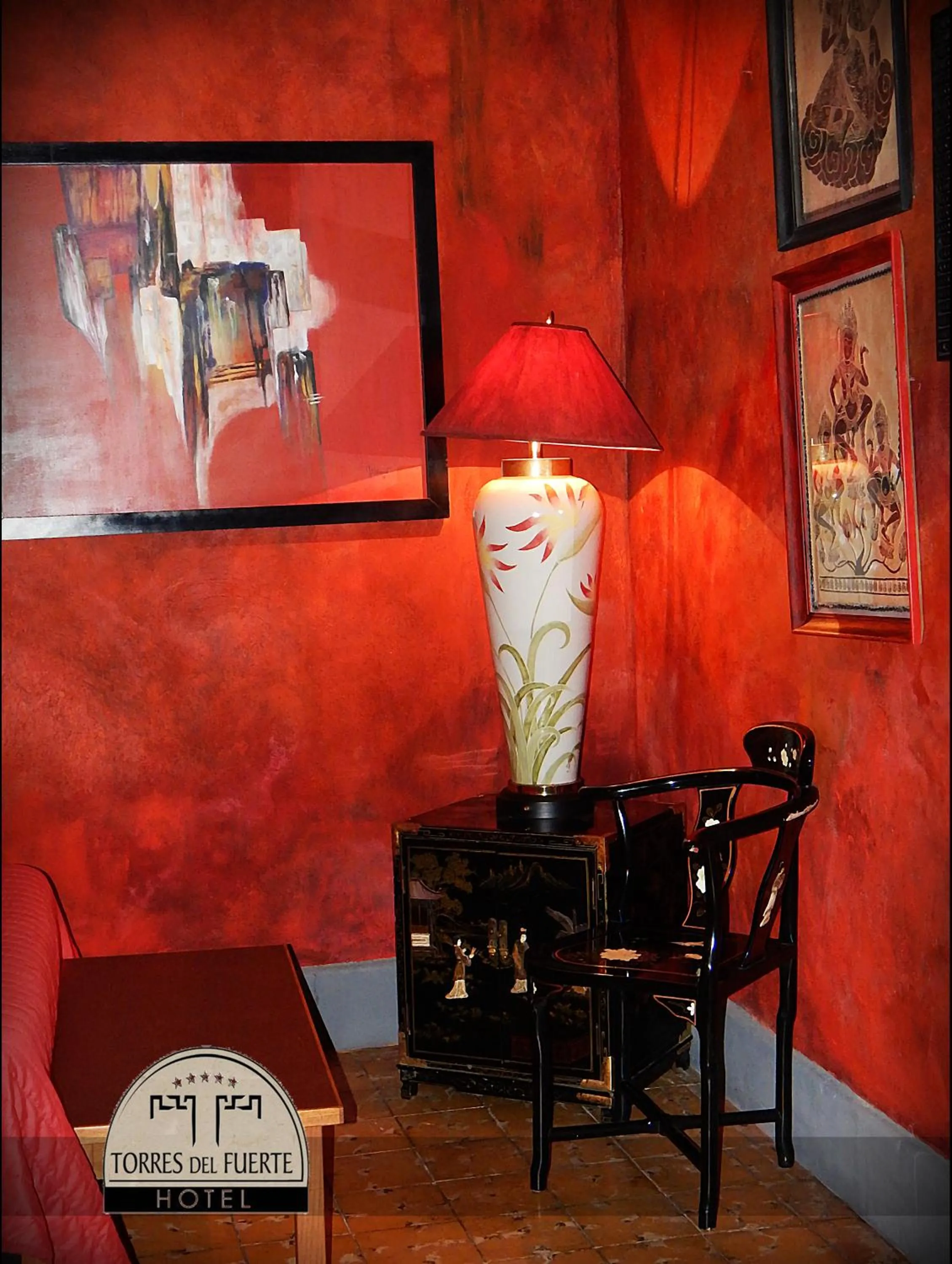 Decorative detail in Hotel Torres Del Fuerte