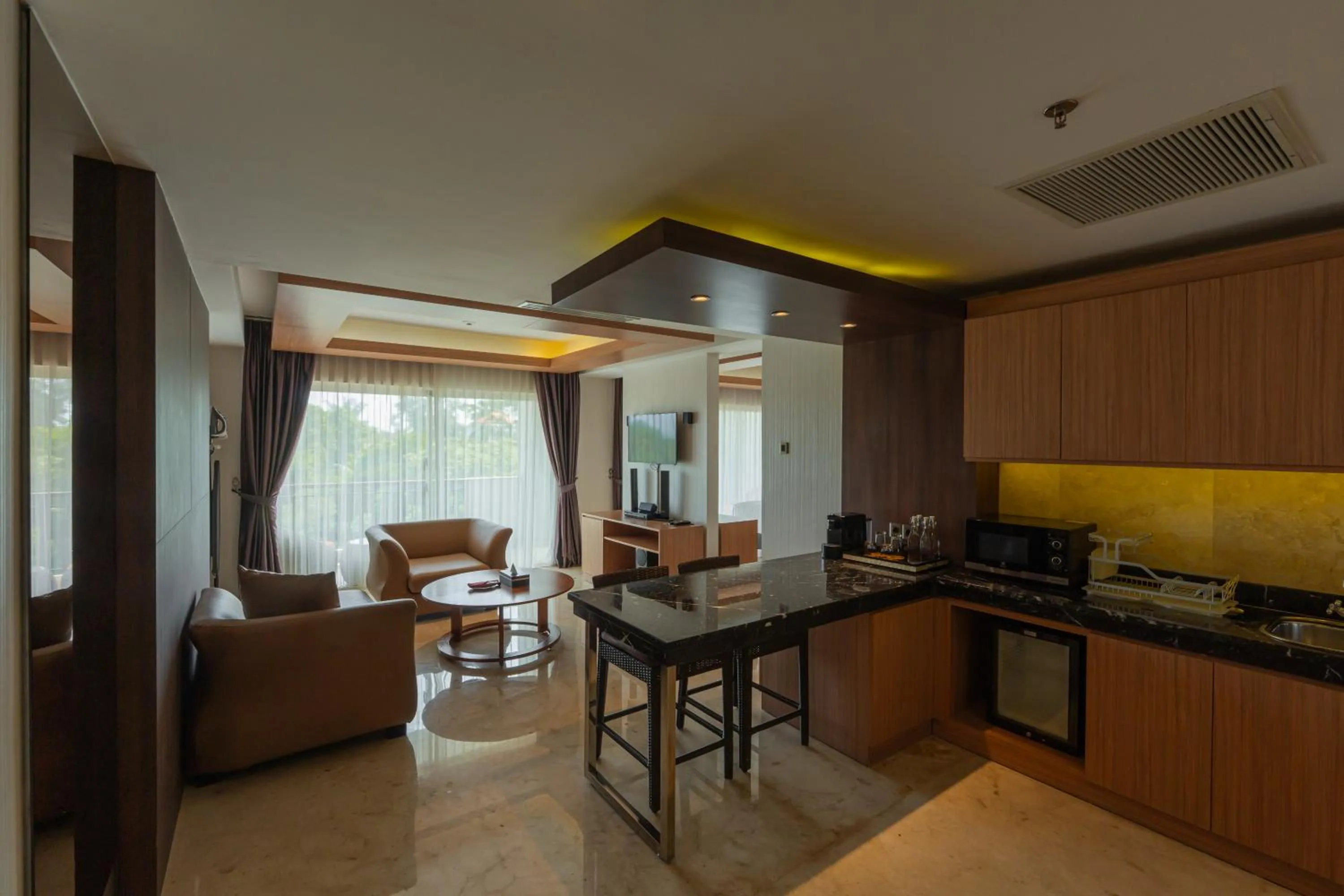 Living room in Sthala, A Tribute Portfolio Hotel, Ubud Bali