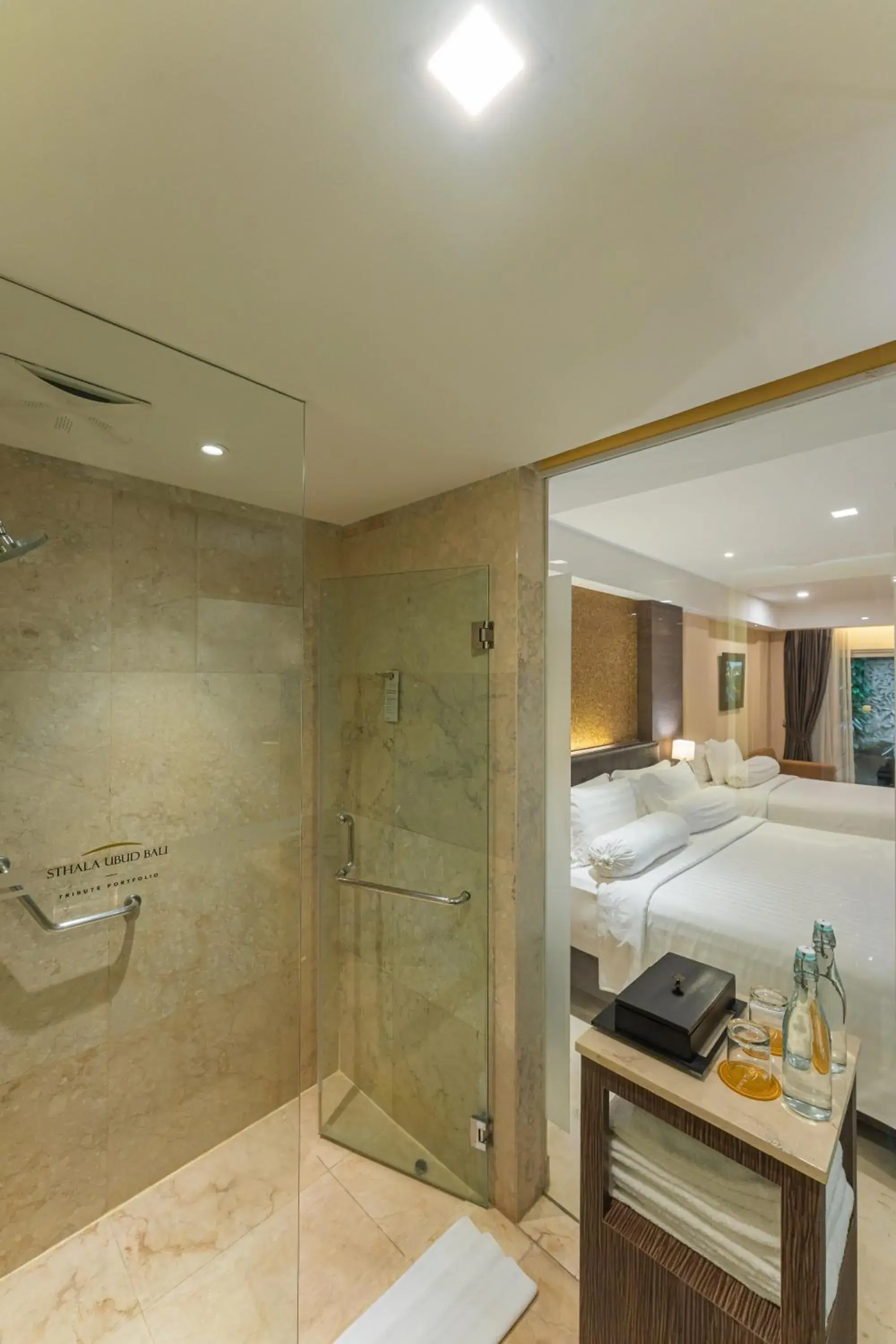 Deluxe Twin Room with Pool View and Free Daily Shuttle to Ubud City in Sthala, A Tribute Portfolio Hotel, Ubud Bali Deluxe Twin Room with Pool View and Free Daily Shuttle to Ubud City in Sthala, A Tribute Portfolio Hotel, Ubud Bali