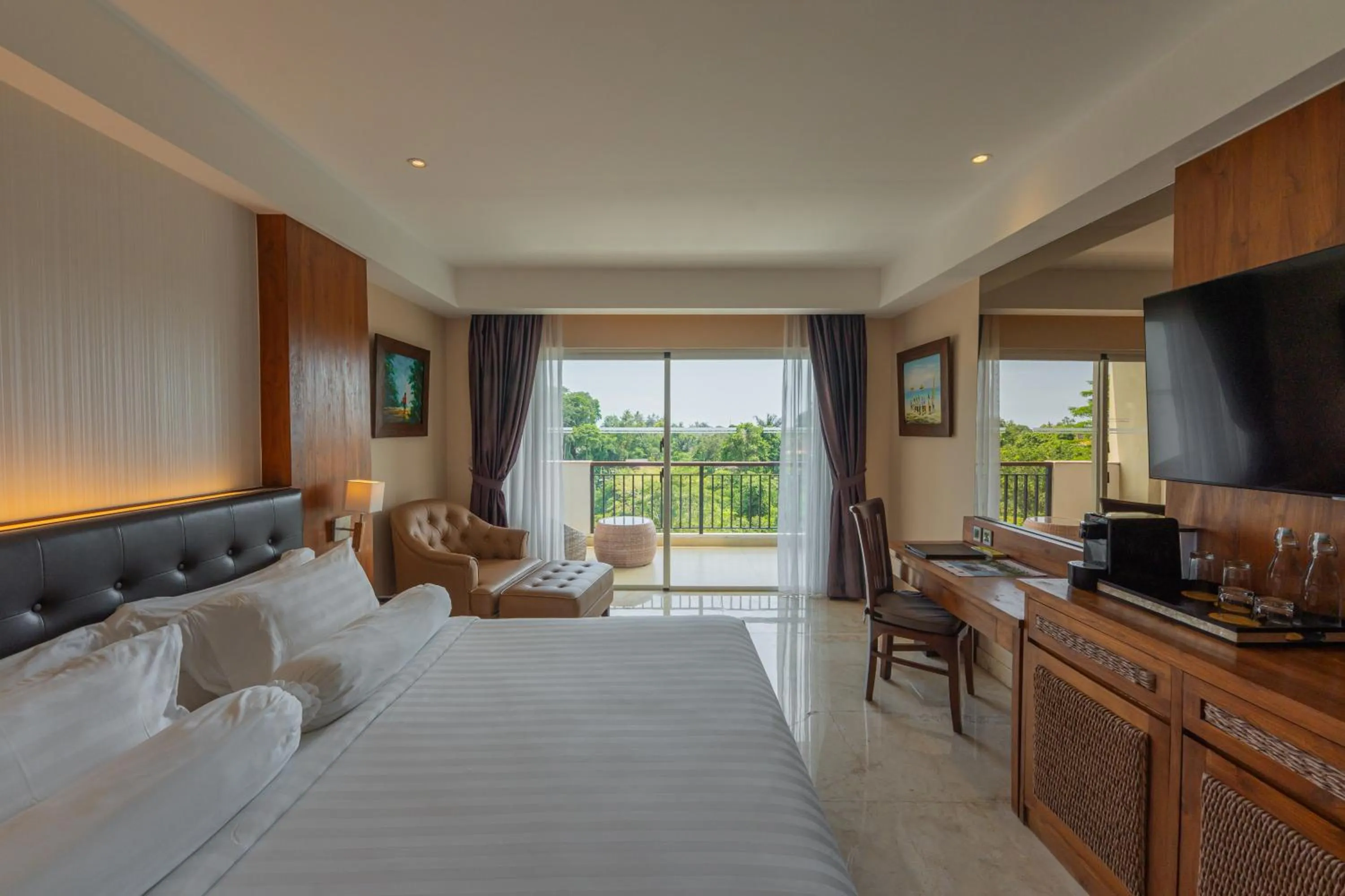 View (from property/room), Bed in Sthala, A Tribute Portfolio Hotel, Ubud Bali