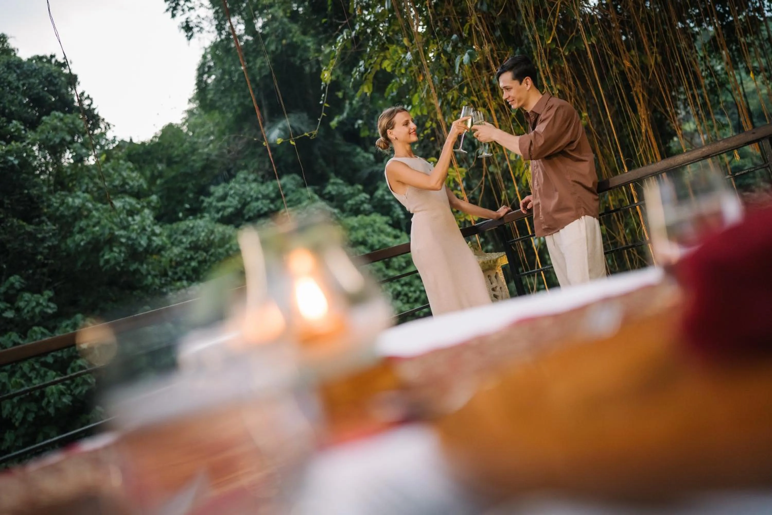 Dinner in Sthala, A Tribute Portfolio Hotel, Ubud Bali