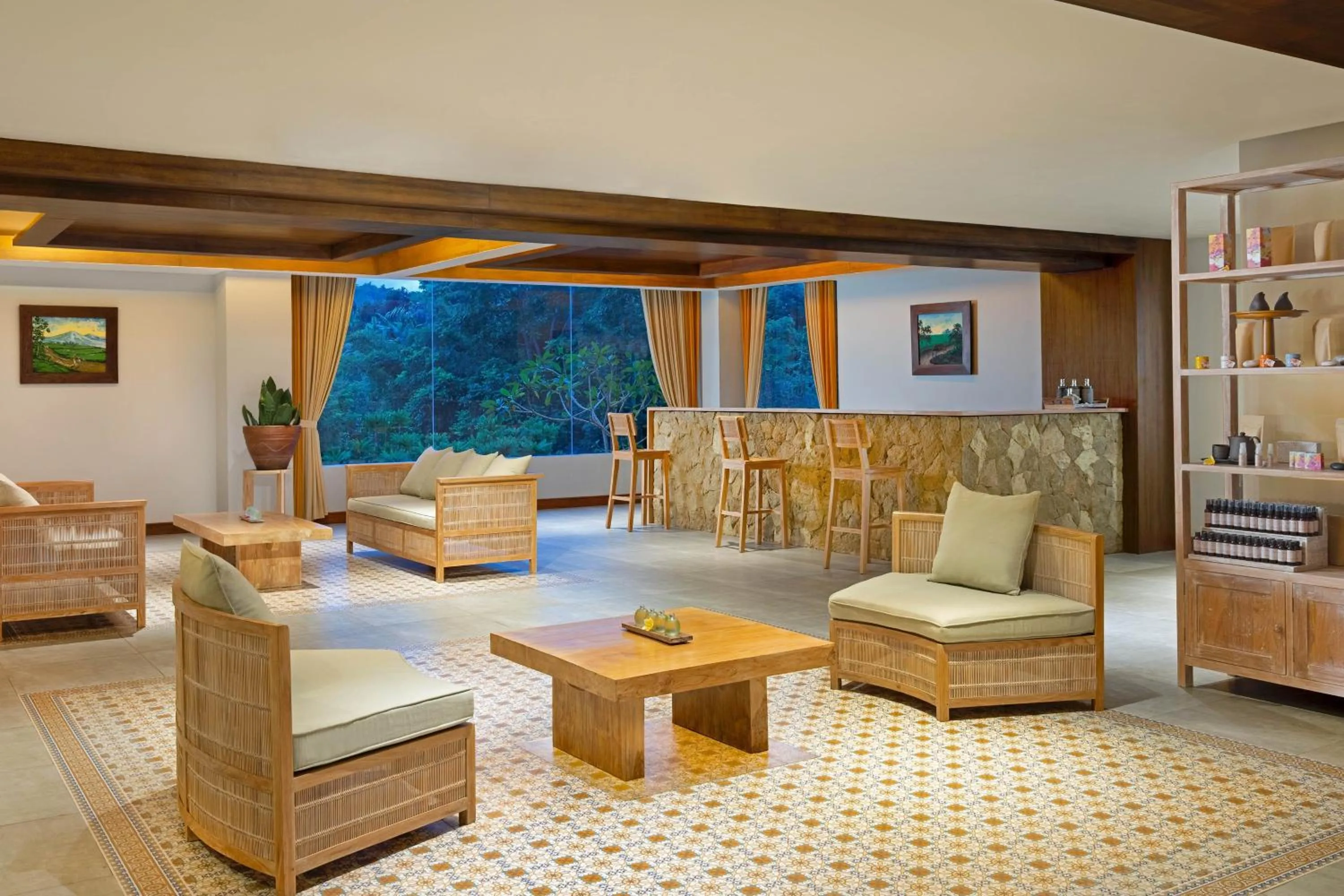 Lobby or reception in Sthala, A Tribute Portfolio Hotel, Ubud Bali