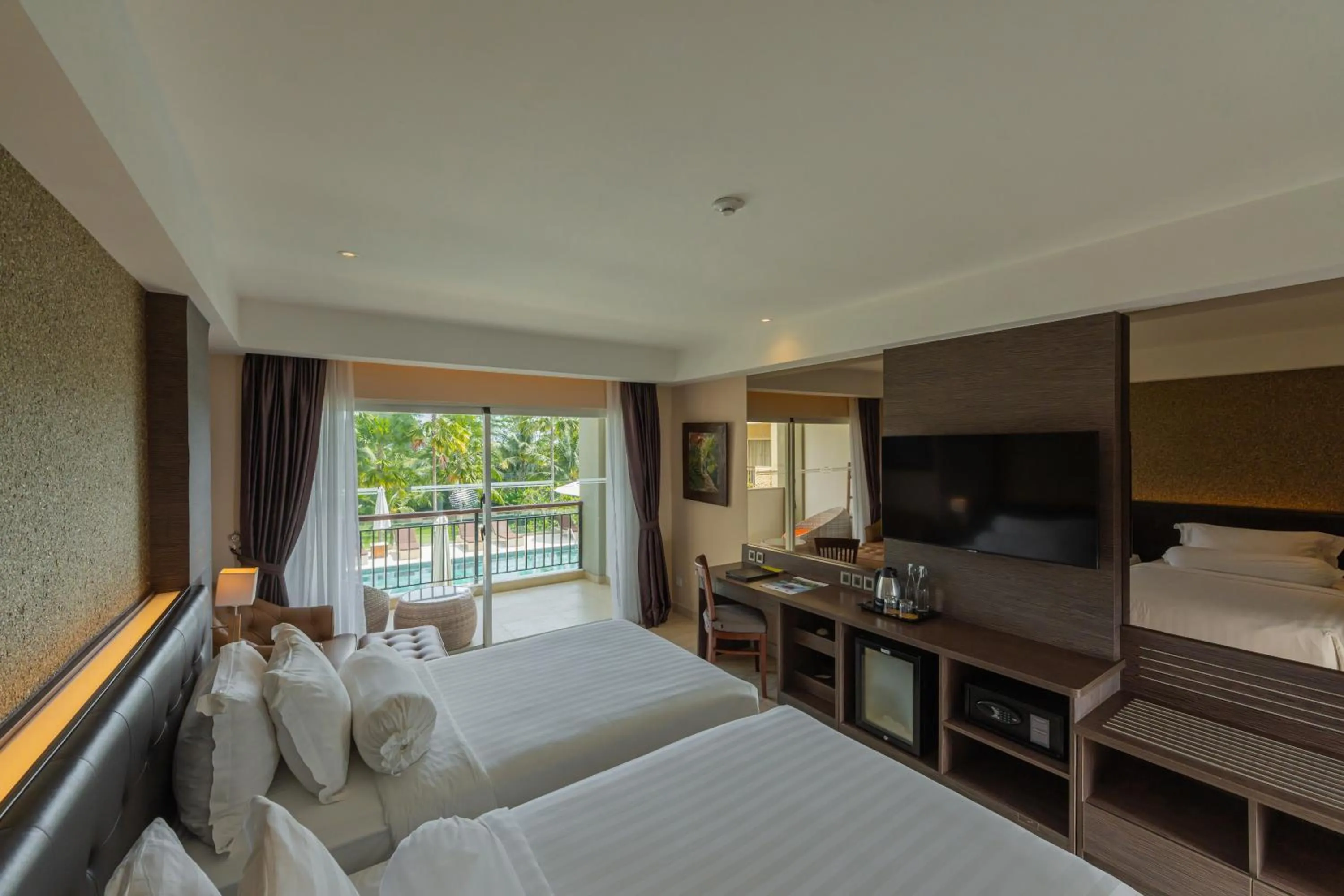 View (from property/room), Bed in Sthala, A Tribute Portfolio Hotel, Ubud Bali