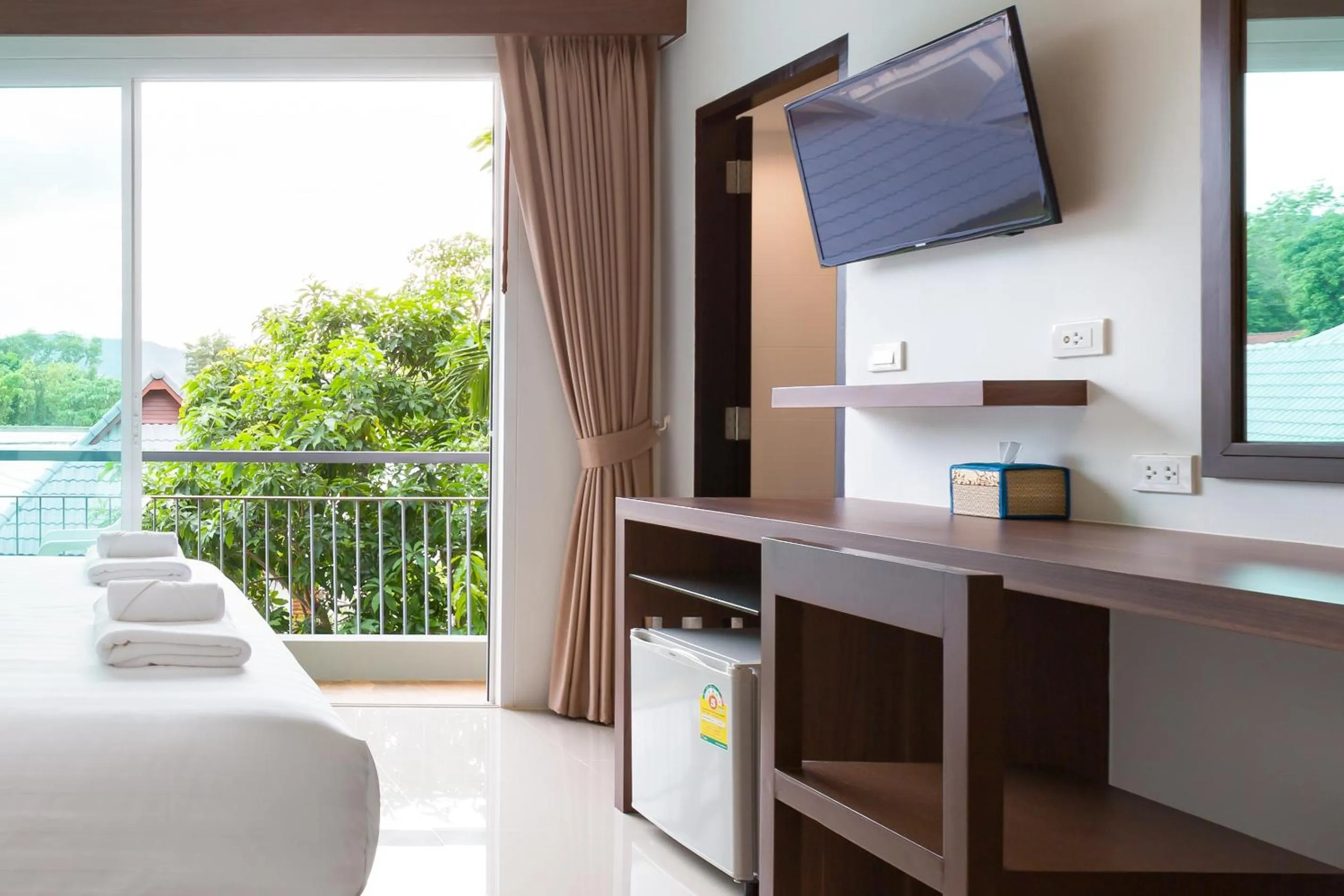 TV and multimedia, Bed in Parida Resort