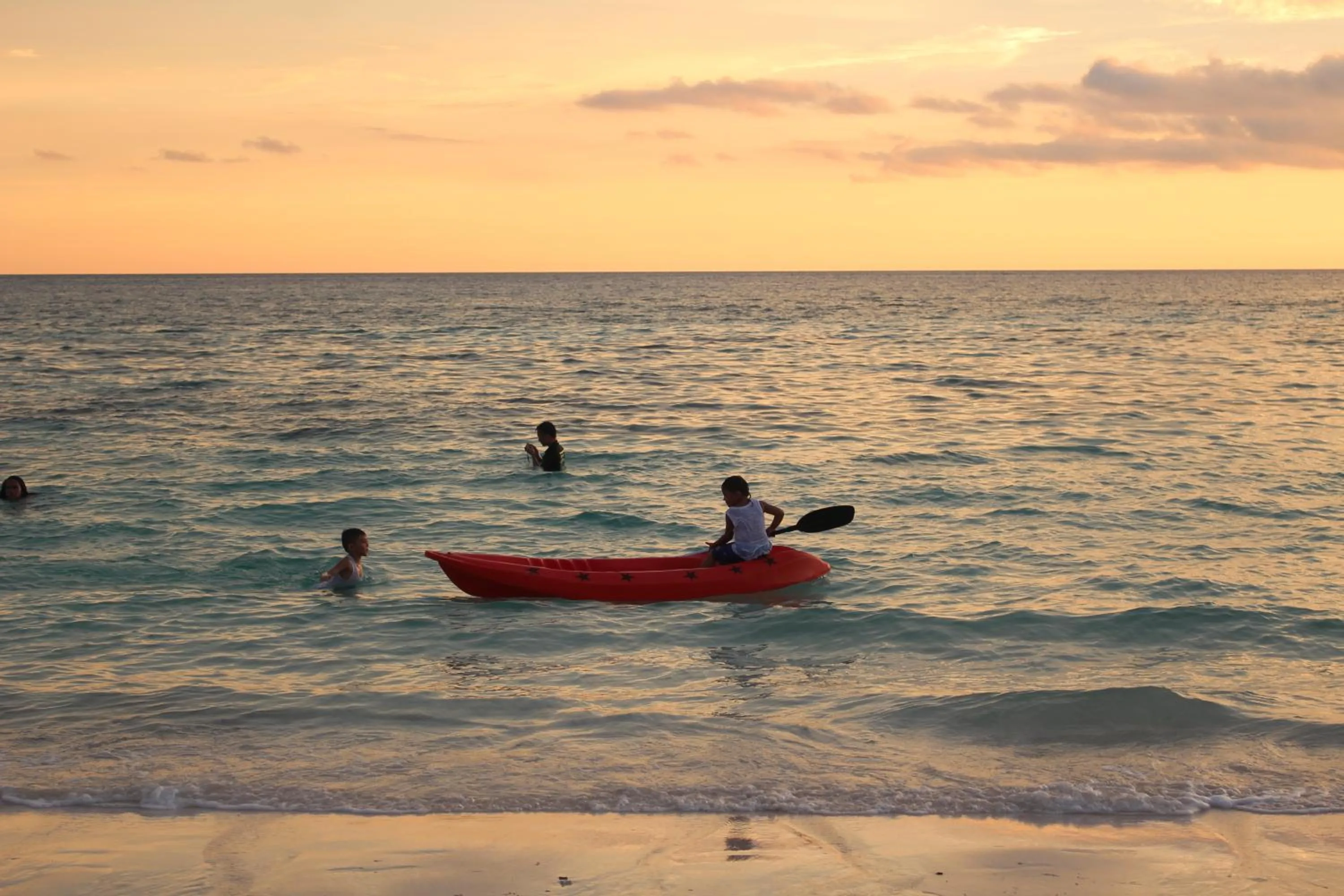 Beach in Blue Coral Resort Boracay