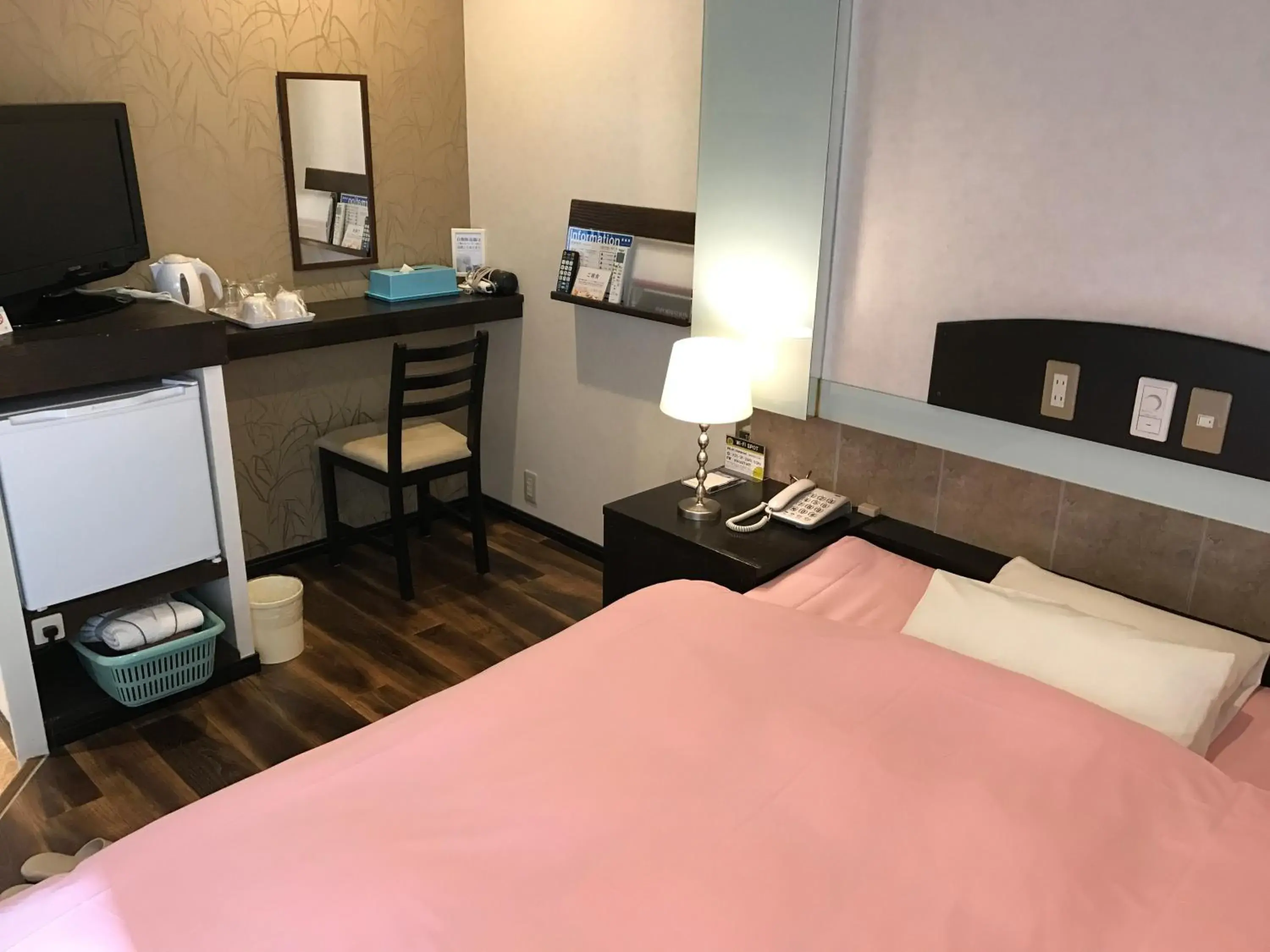 Bed in ビジネスインホテルプラザ21大阪京橋 Bed in ビジネスインホテルプラザ21大阪京橋