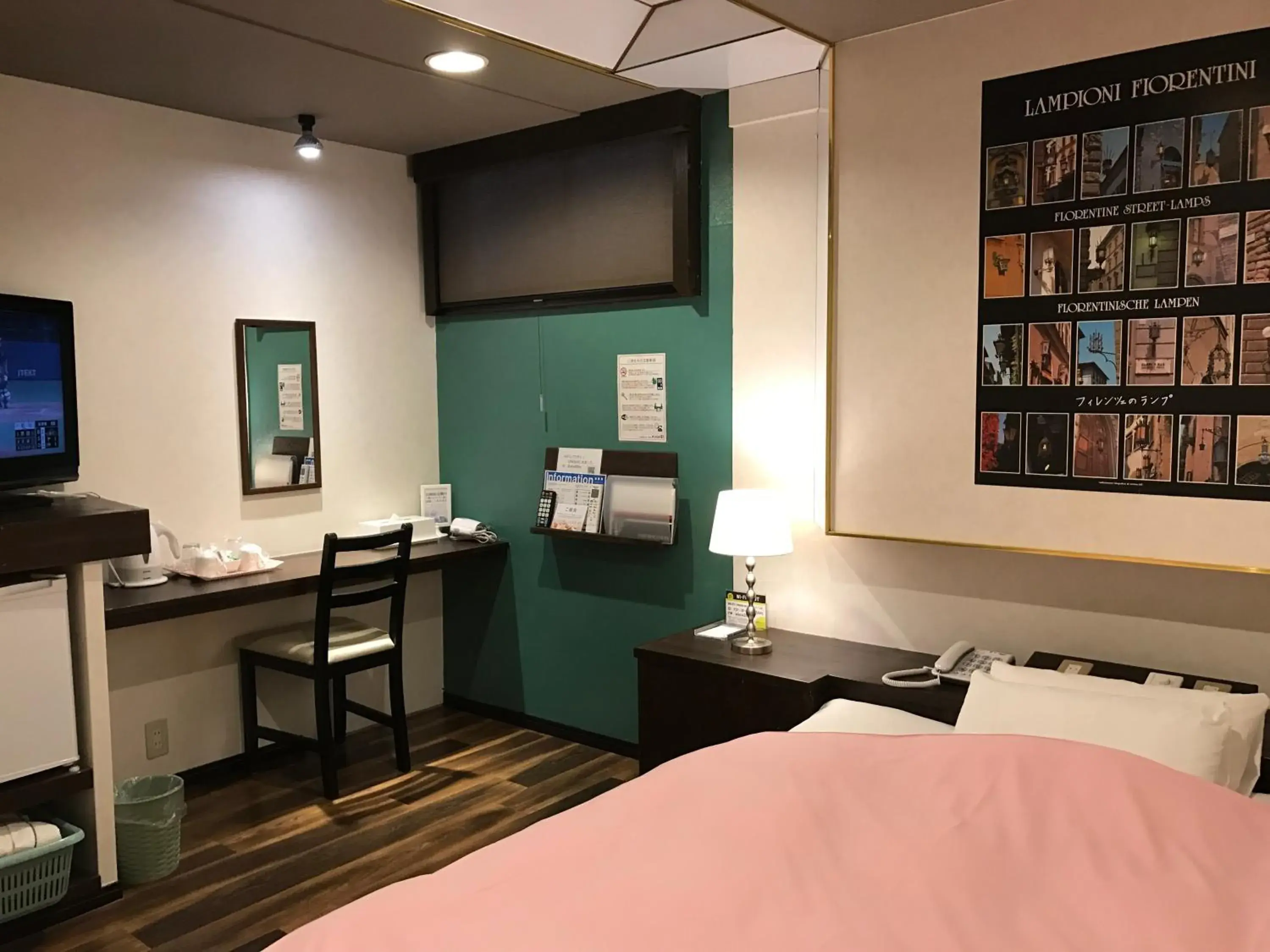 Bed in ビジネスインホテルプラザ21大阪京橋 Bed in ビジネスインホテルプラザ21大阪京橋