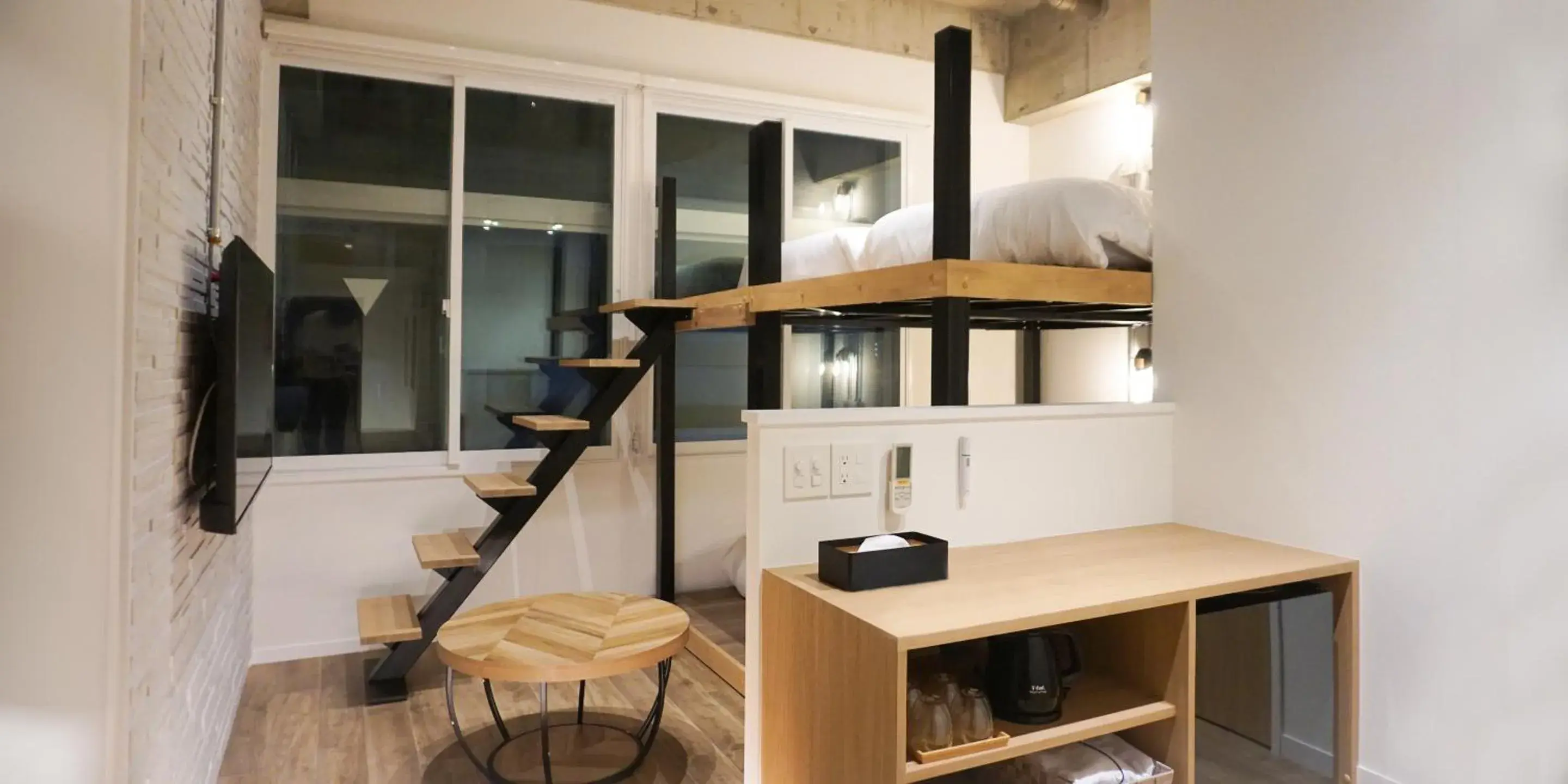 Photo of the whole room in HOTEL THE CUBE Naha Kokusai Street Photo of the whole room in HOTEL THE CUBE Naha Kokusai Street