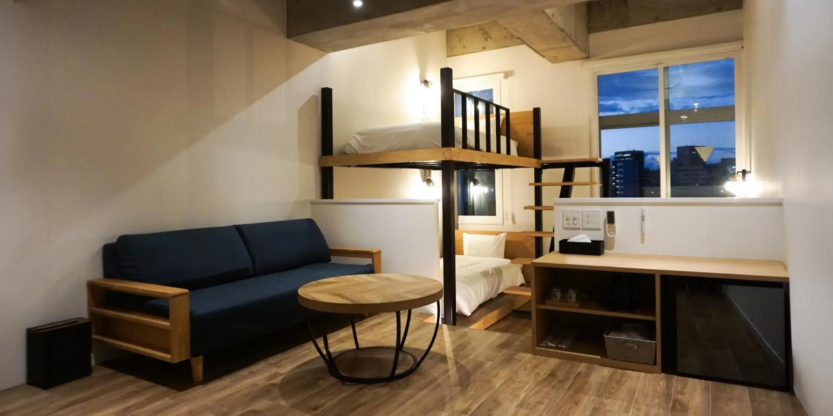 Photo of the whole room in HOTEL THE CUBE Naha Kokusai Street Photo of the whole room in HOTEL THE CUBE Naha Kokusai Street