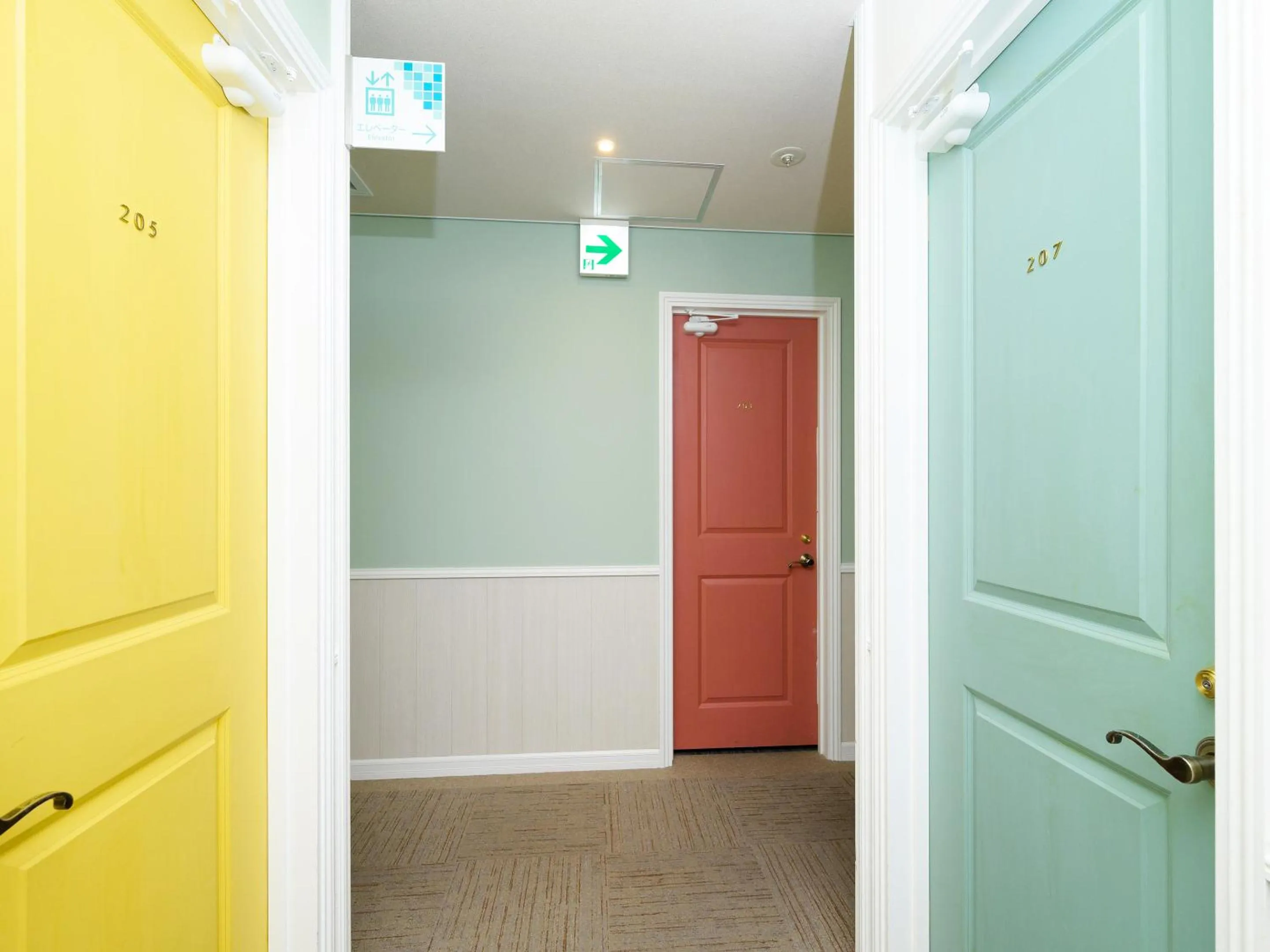 Area and facilities in HOTEL THE CUBE Naha Kokusai Street