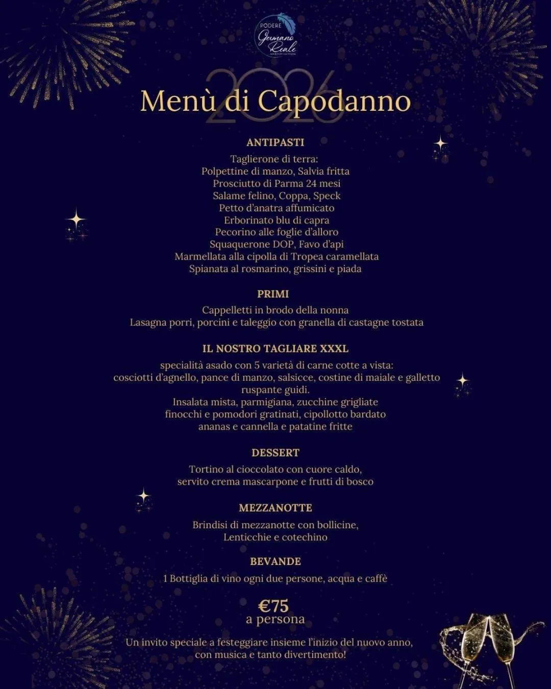 Restaurant/places to eat in Il Podere Del Germano Reale