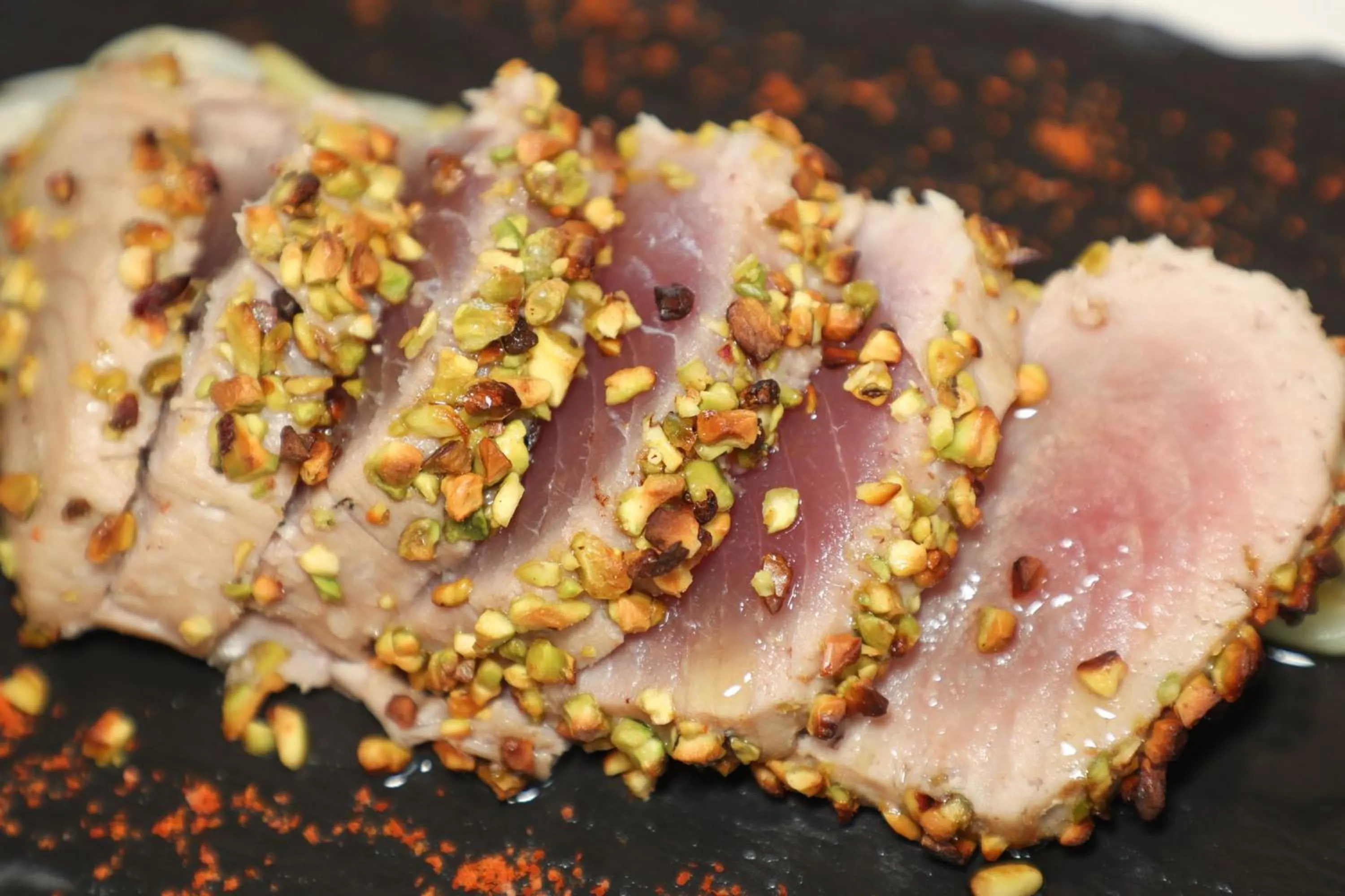 Food close-up in Il Podere Del Germano Reale