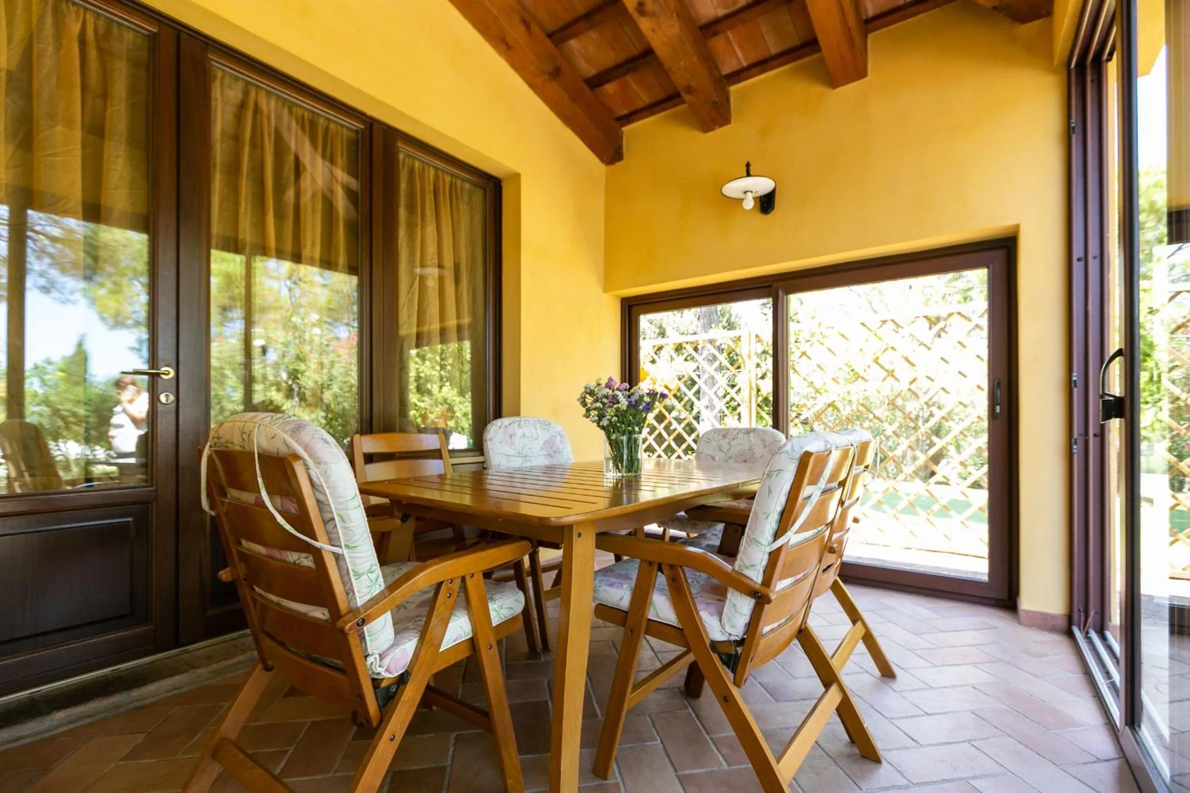 Patio in Il Podere Del Germano Reale