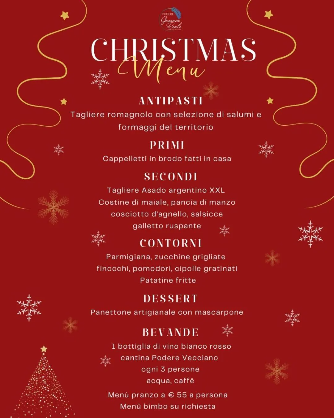 Restaurant/places to eat in Il Podere Del Germano Reale