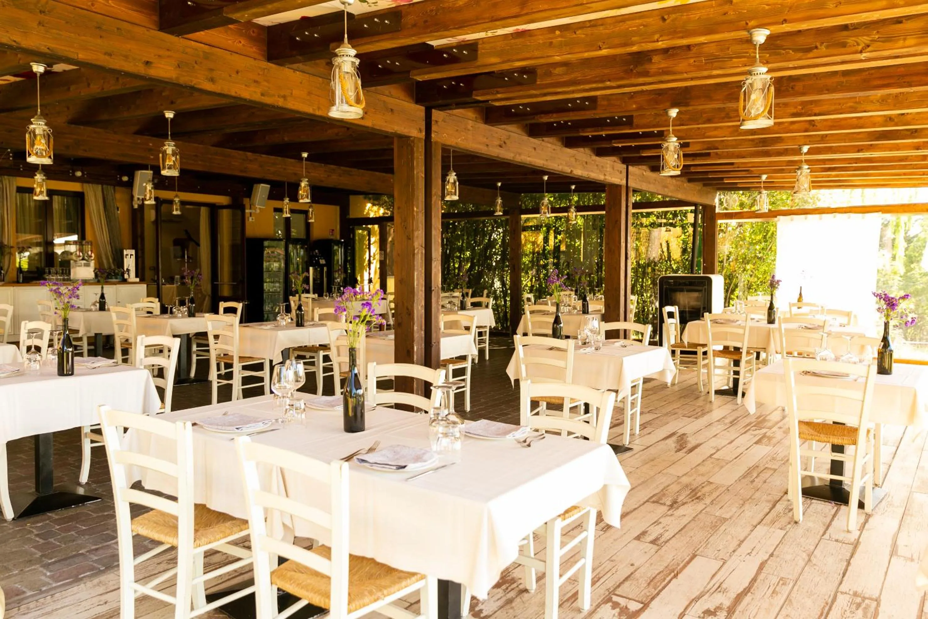 Restaurant/places to eat in Il Podere Del Germano Reale