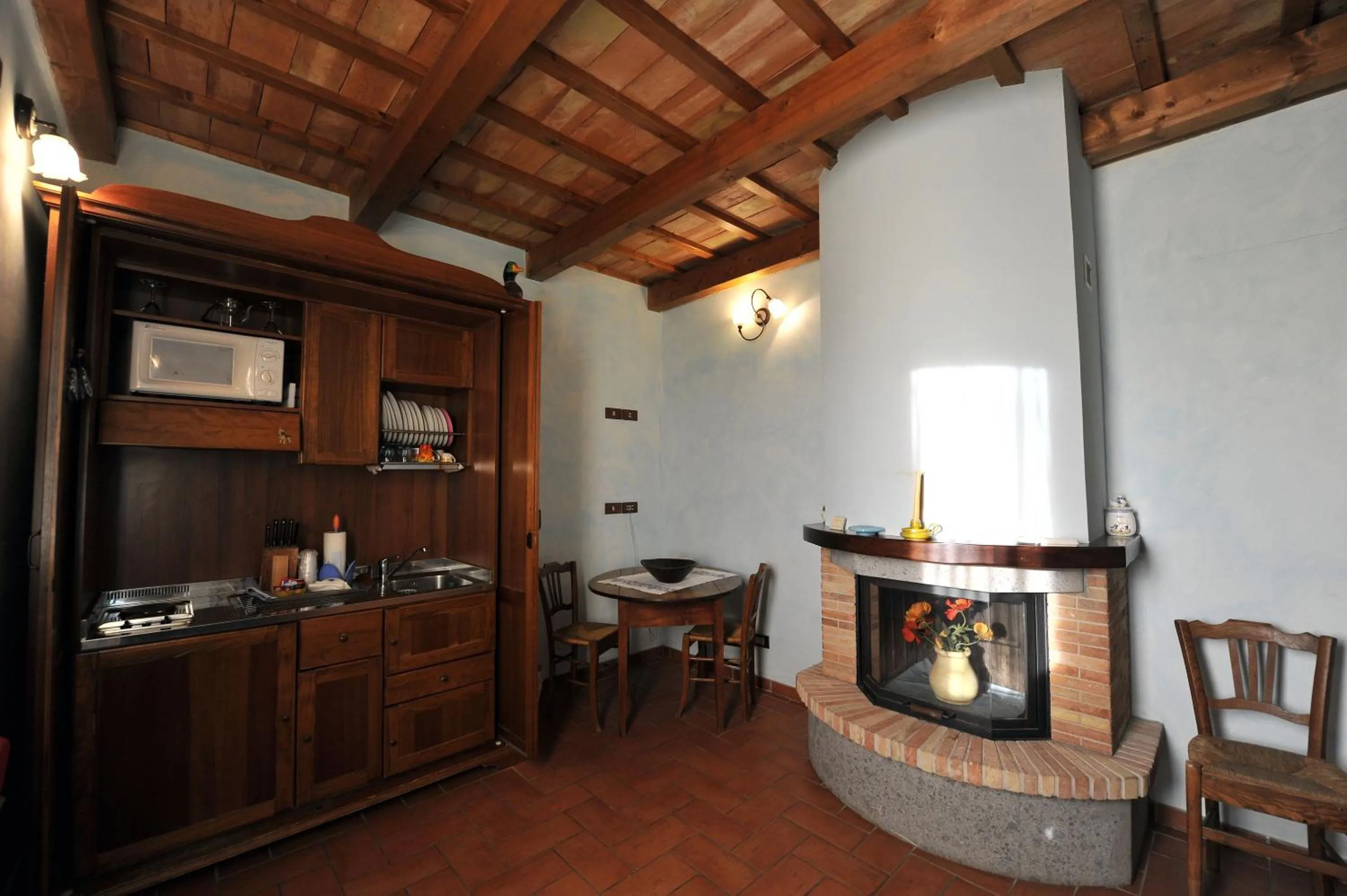 Dining area in Il Podere Del Germano Reale