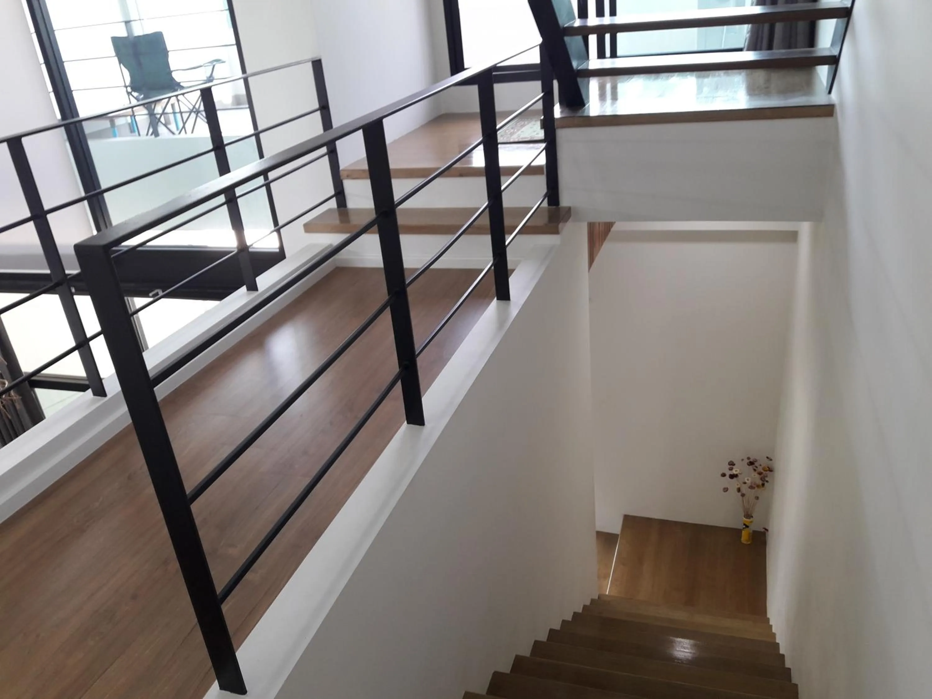 Balcony/Terrace in New Loft Modern Home