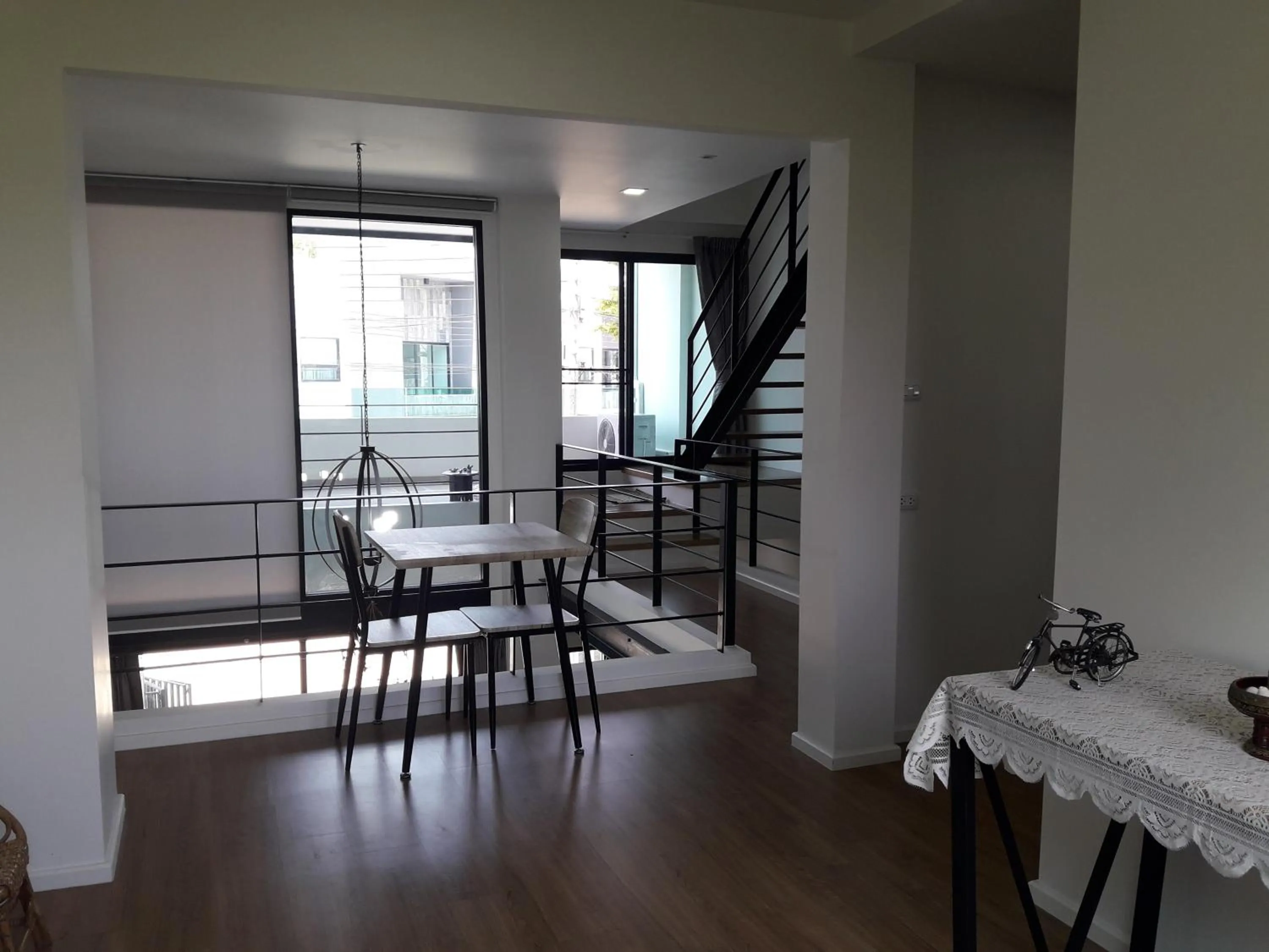 Balcony/Terrace in New Loft Modern Home