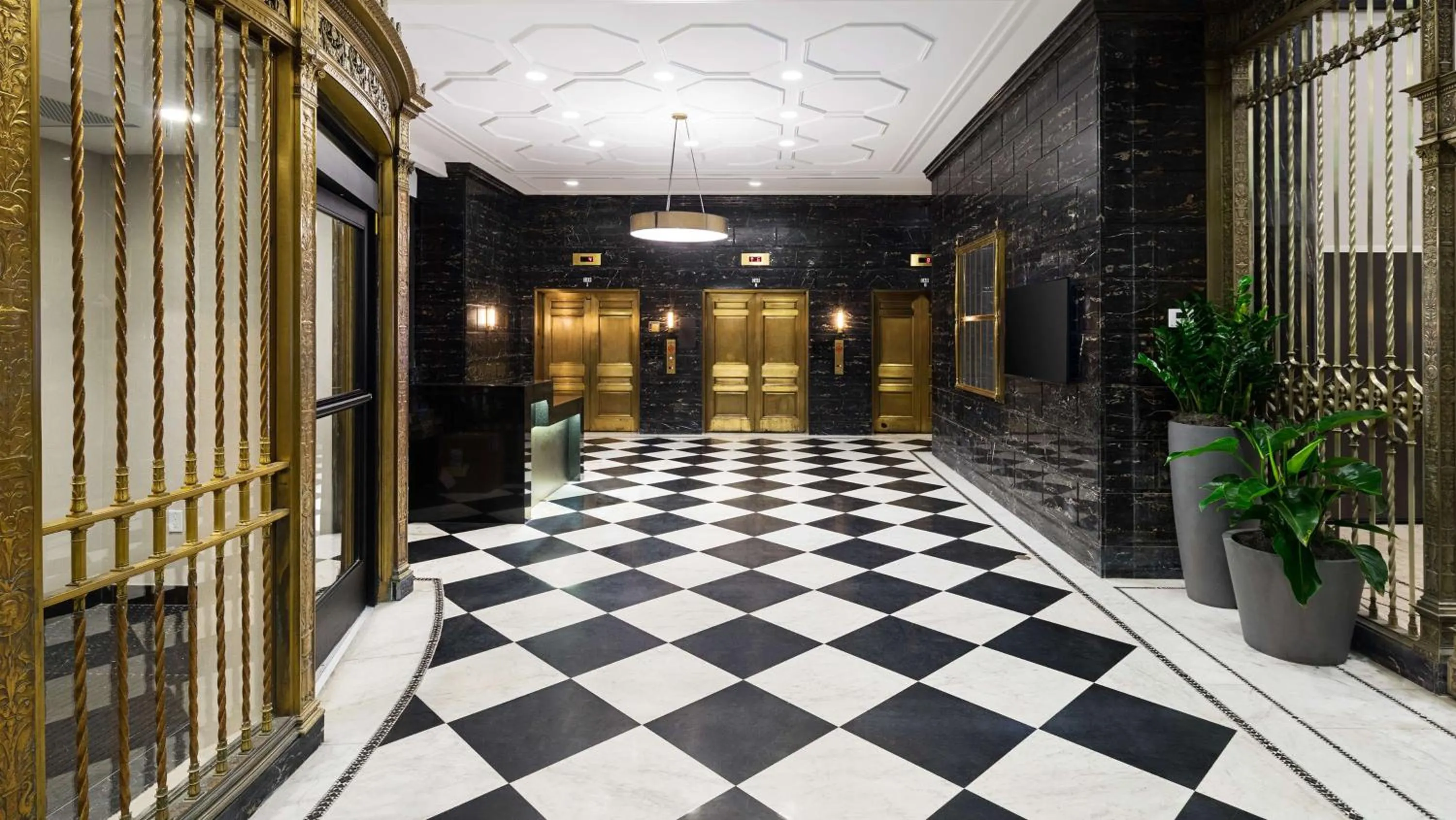 Lobby or reception in Hyatt House Jersey City