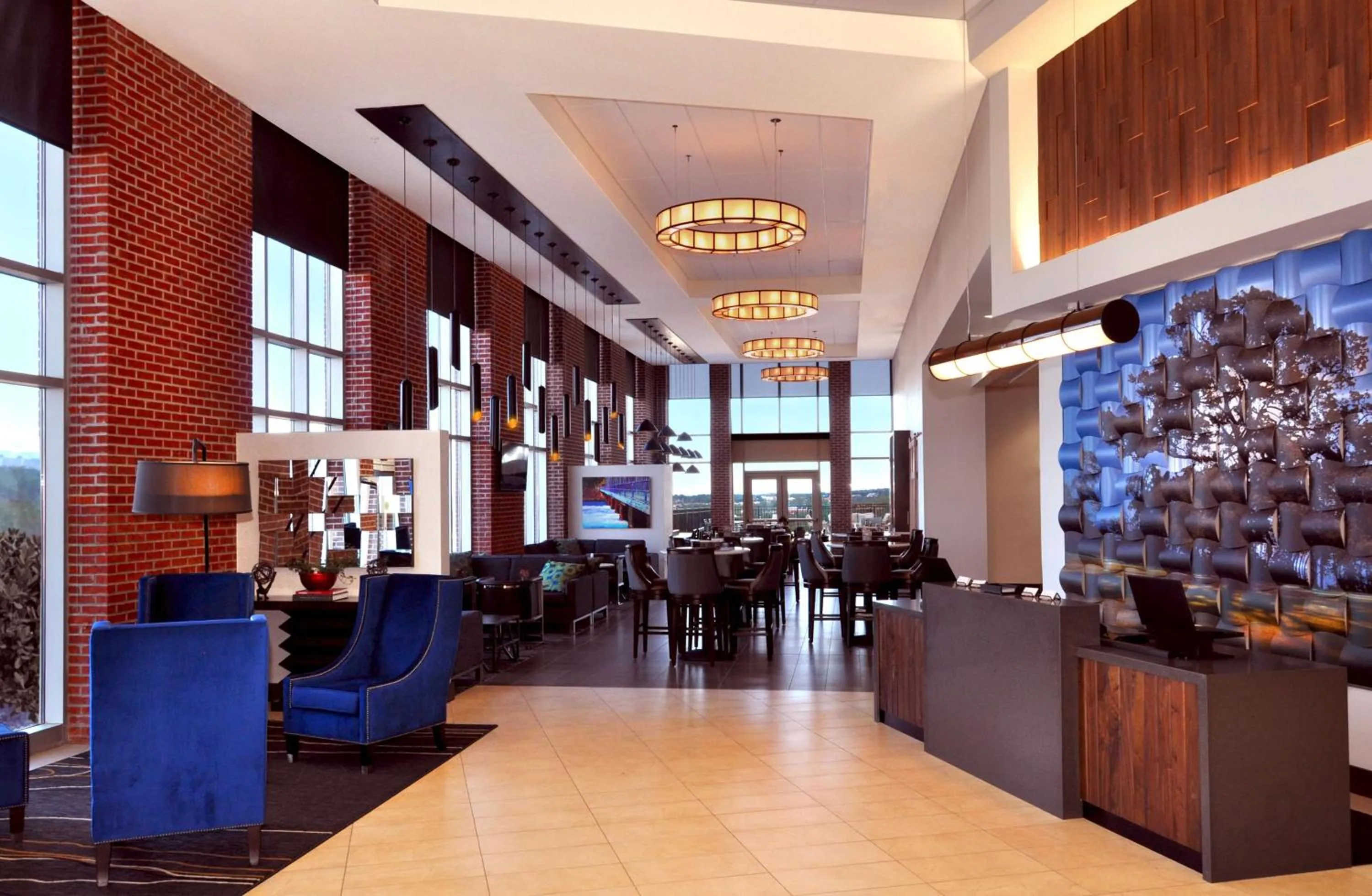Lobby or reception in Hyatt Place Augusta