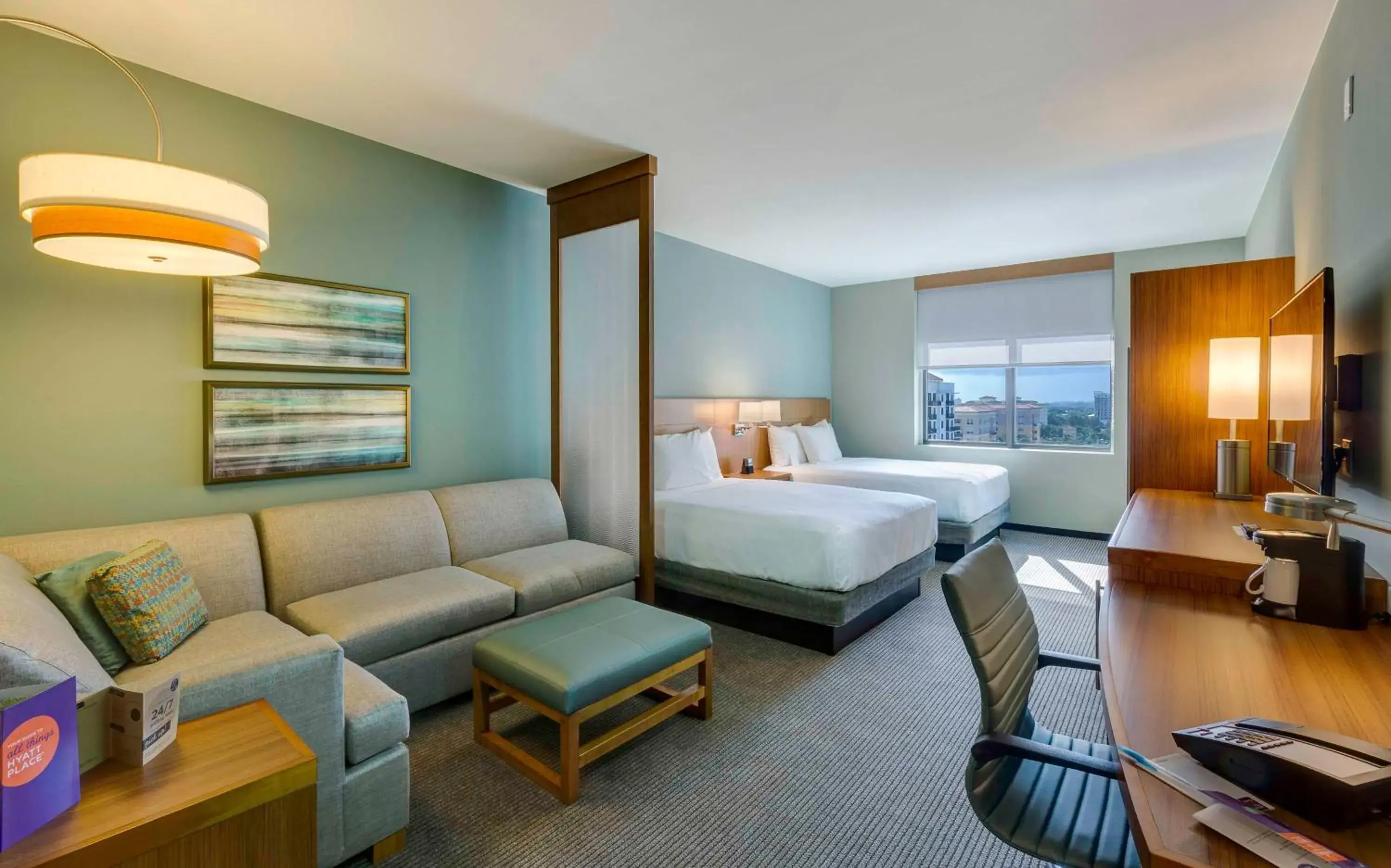 Bedroom, Bed in Hyatt Place Boca Raton Bedroom, Bed in Hyatt Place Boca Raton