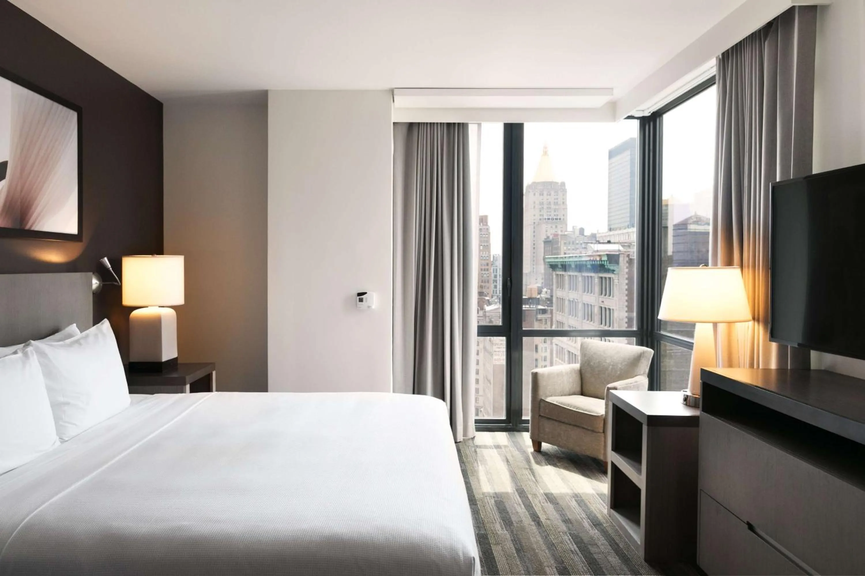Bedroom, Bed in Hyatt House New York/Chelsea