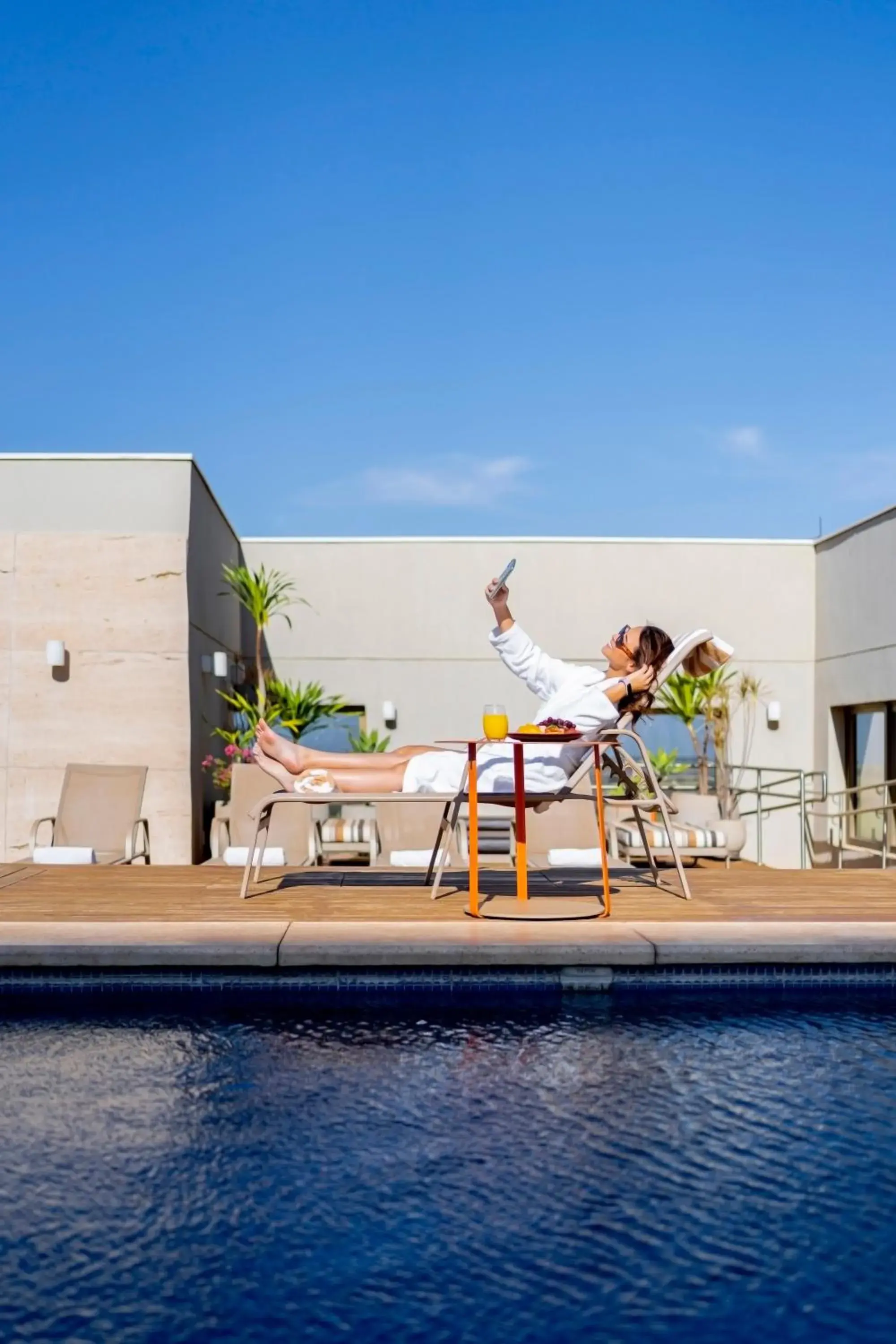 Swimming pool in Hyatt Place Sao Jose do Rio Preto Swimming pool in Hyatt Place Sao Jose do Rio Preto
