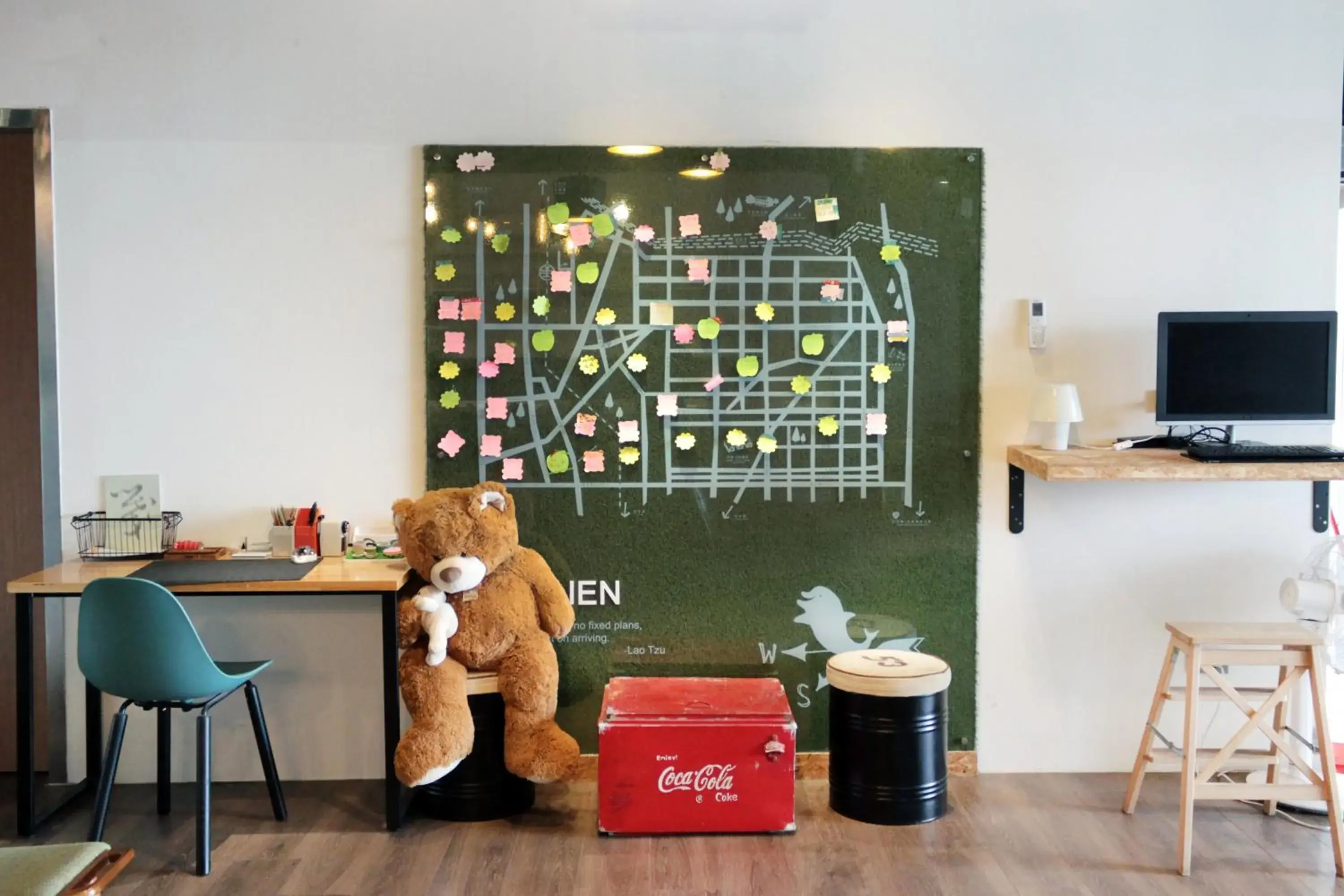 Property building in Light Hostel Hualien Property building in Light Hostel Hualien