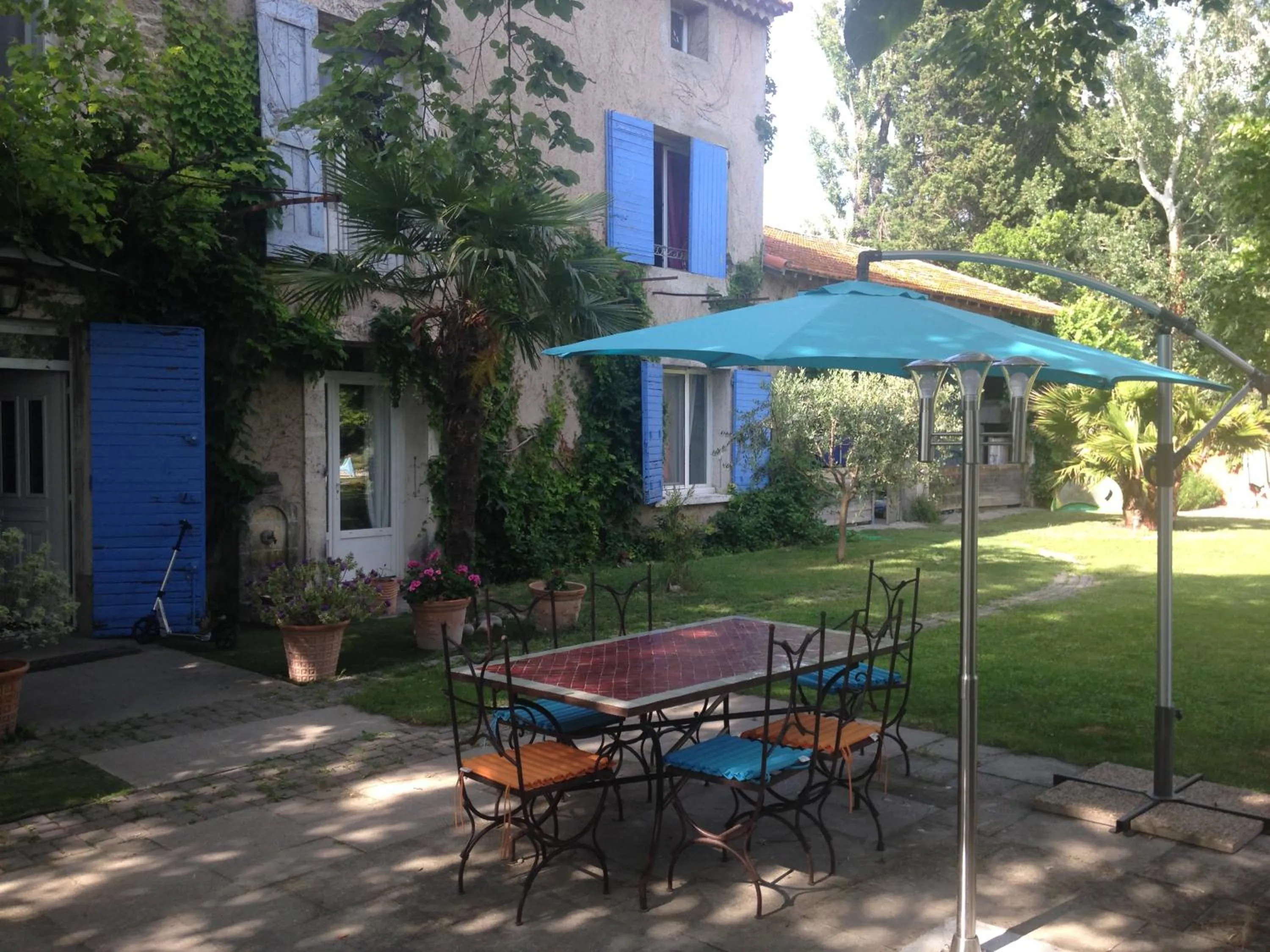 Balcony/Terrace in Le Mas des Platanes
