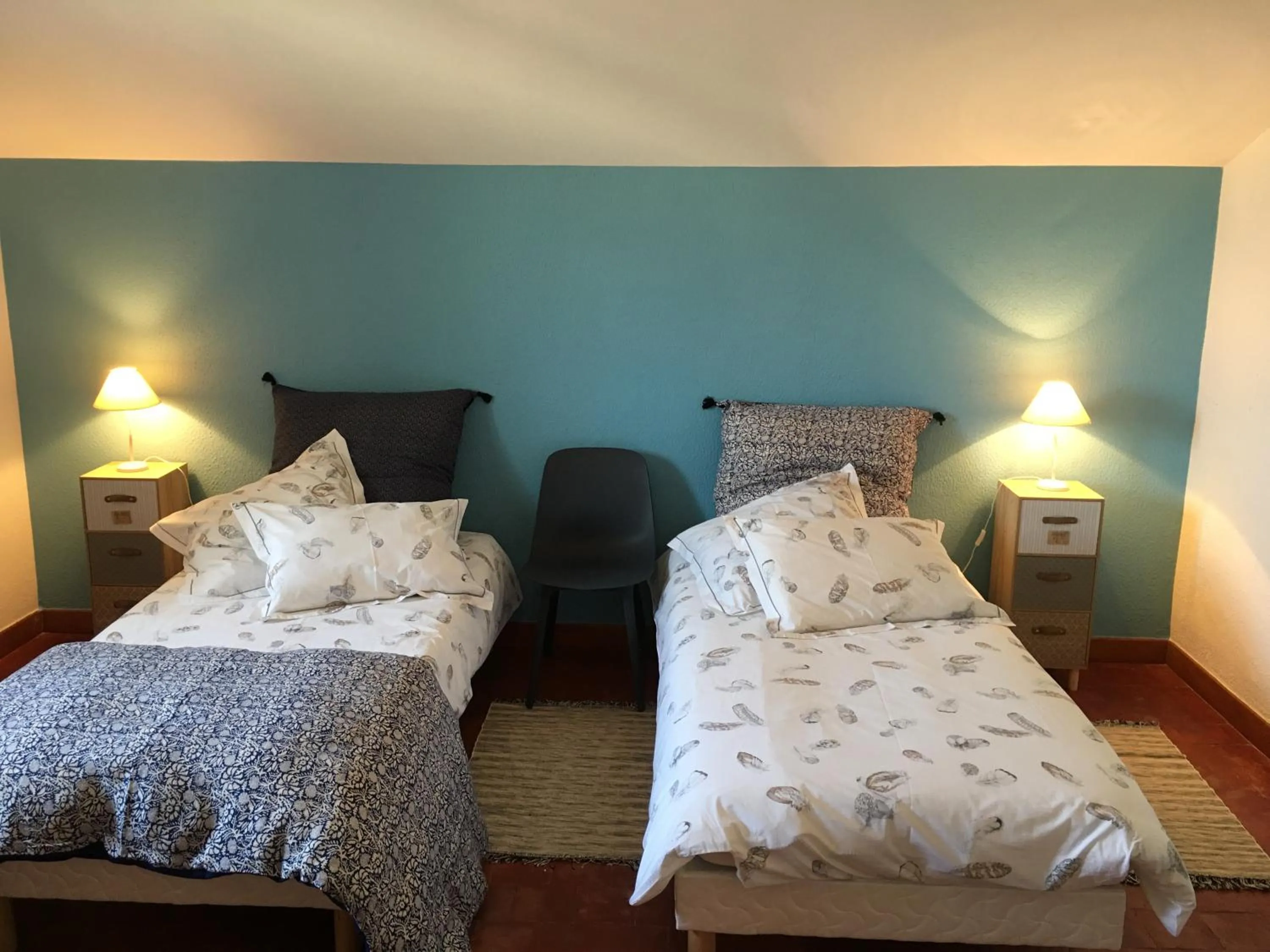 Bedroom in Le Mas des Platanes