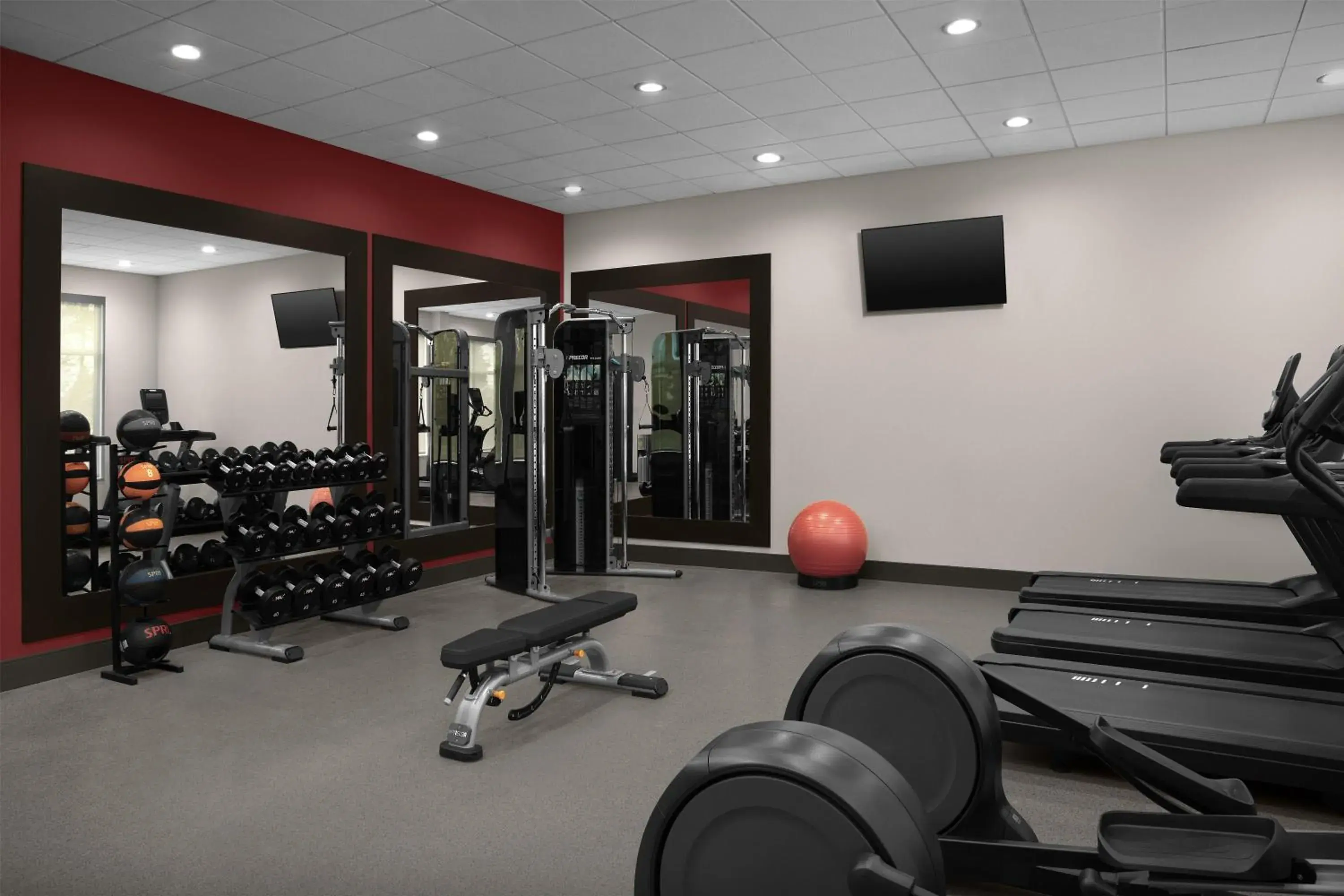 Fitness centre/facilities in Homewood Suites by Hilton Concord Fitness centre/facilities in Homewood Suites by Hilton Concord