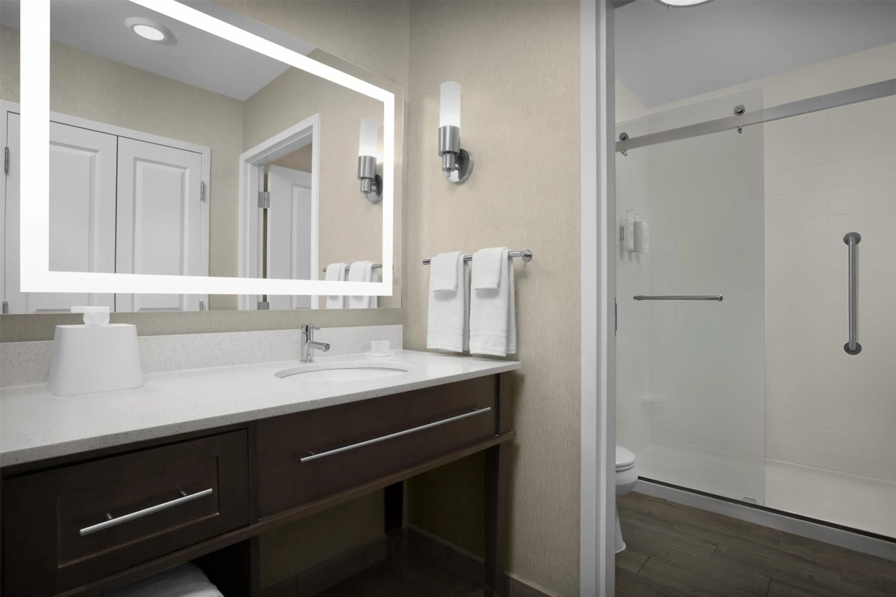 Bathroom in Homewood Suites by Hilton Concord