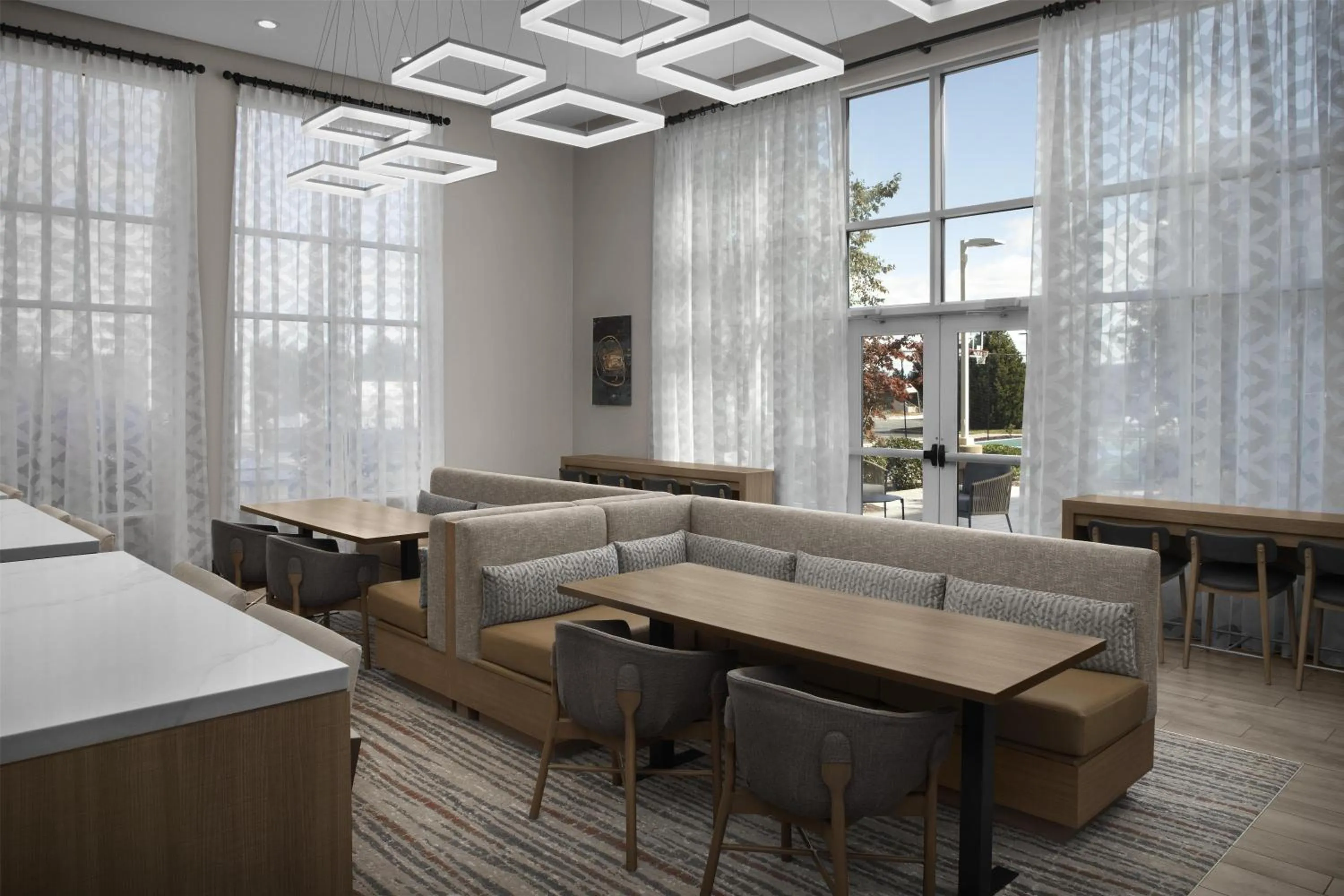 Dining area in Homewood Suites by Hilton Concord