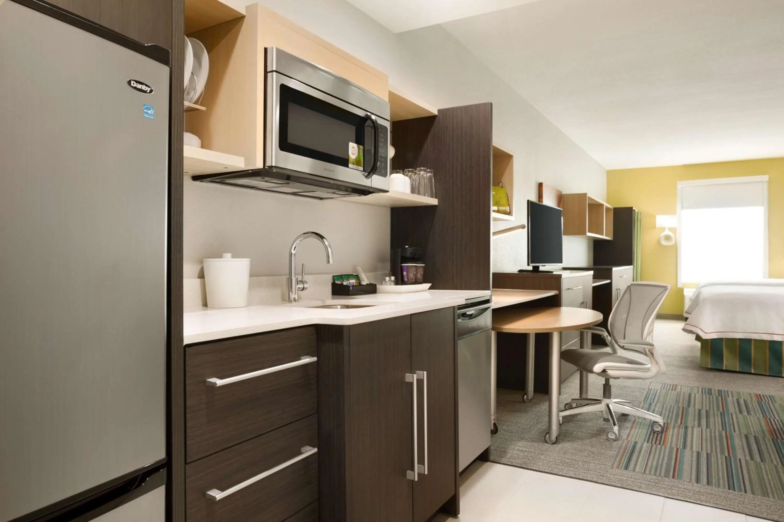 Bedroom in Home2 Suites by Hilton Houston Webster