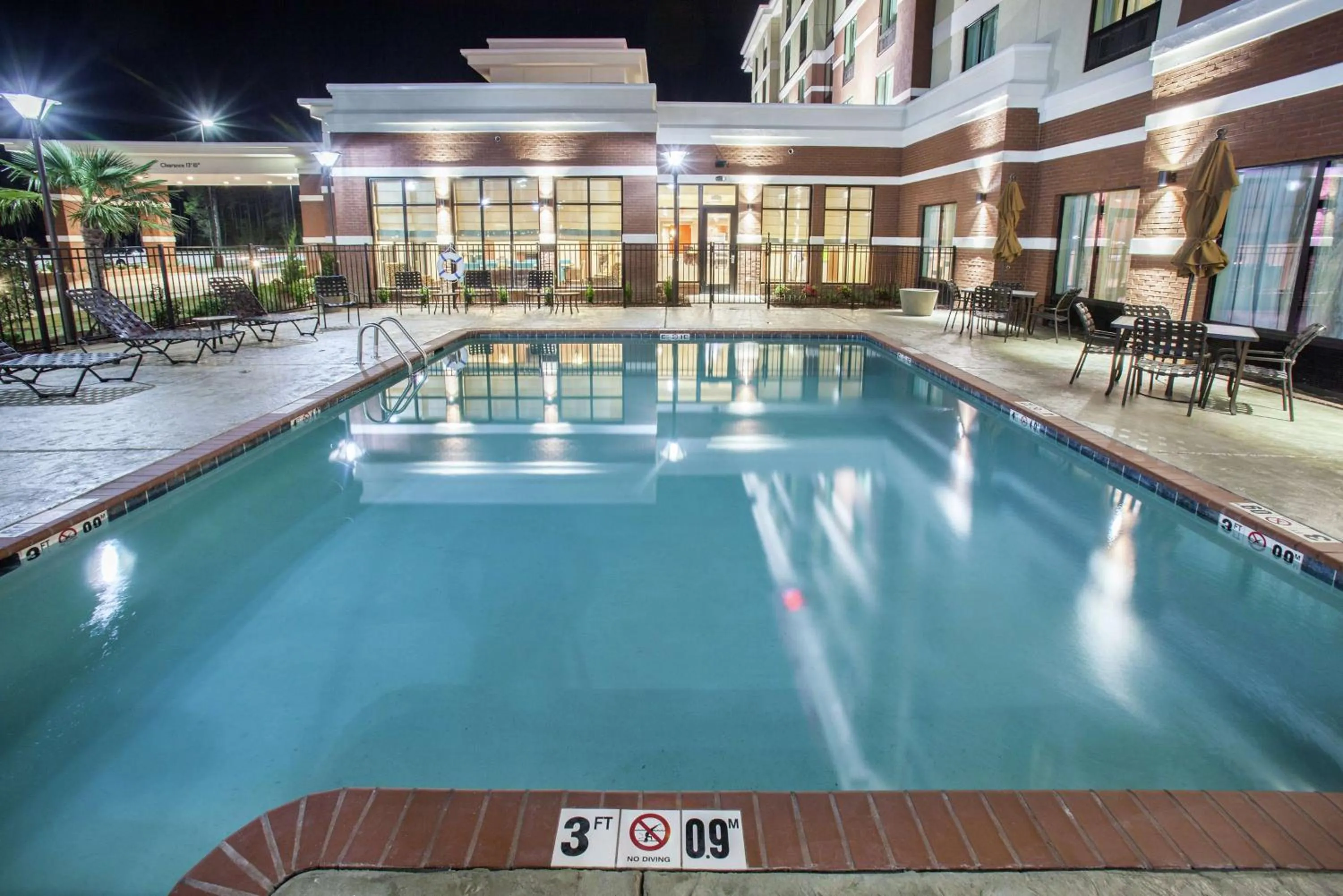 Pool view in Hilton Garden Inn Jackson/Flowood